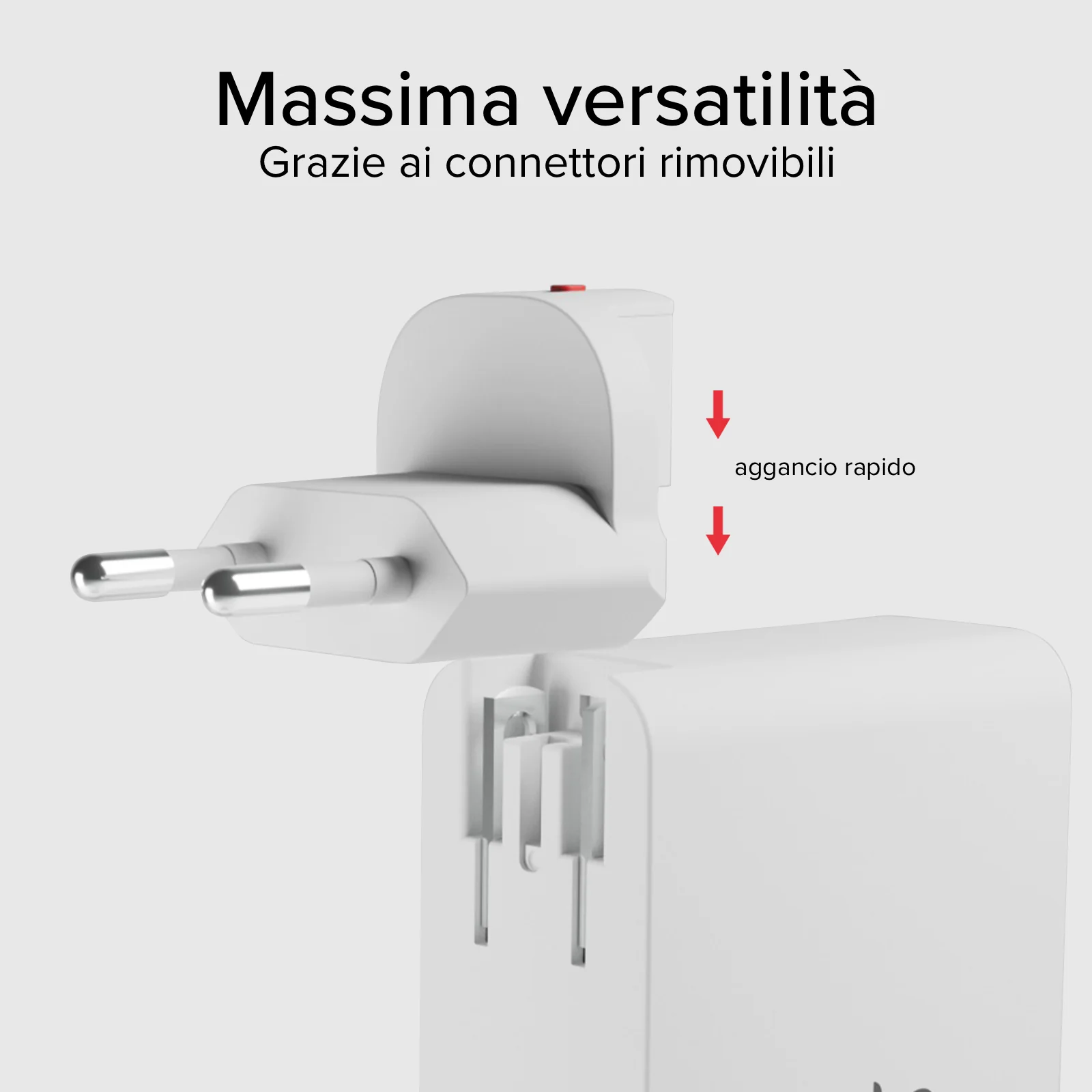 Adattatore caricatore universale da viaggio 100W - Image 10