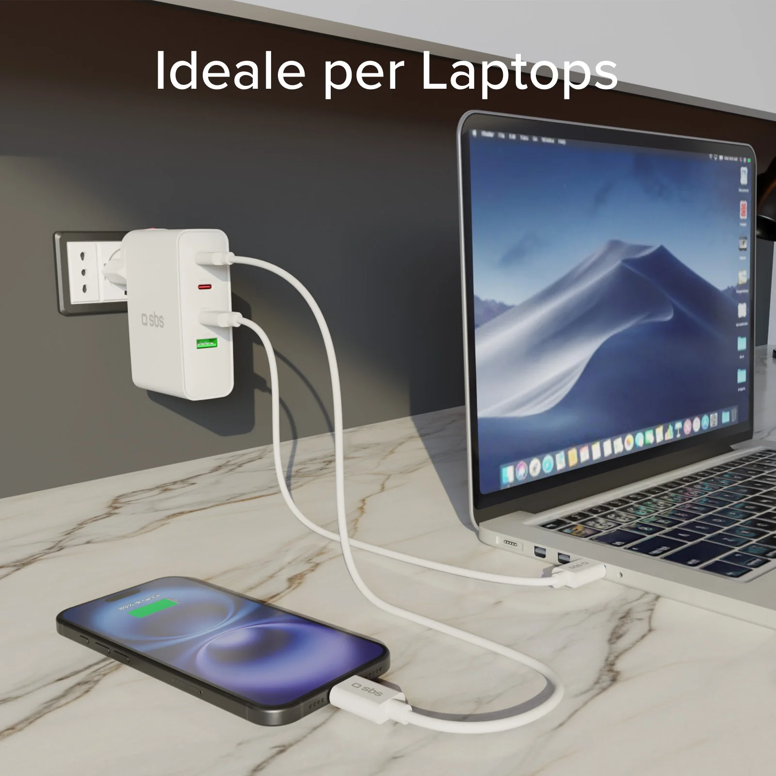 Adattatore caricatore universale da viaggio 100W - Image 17