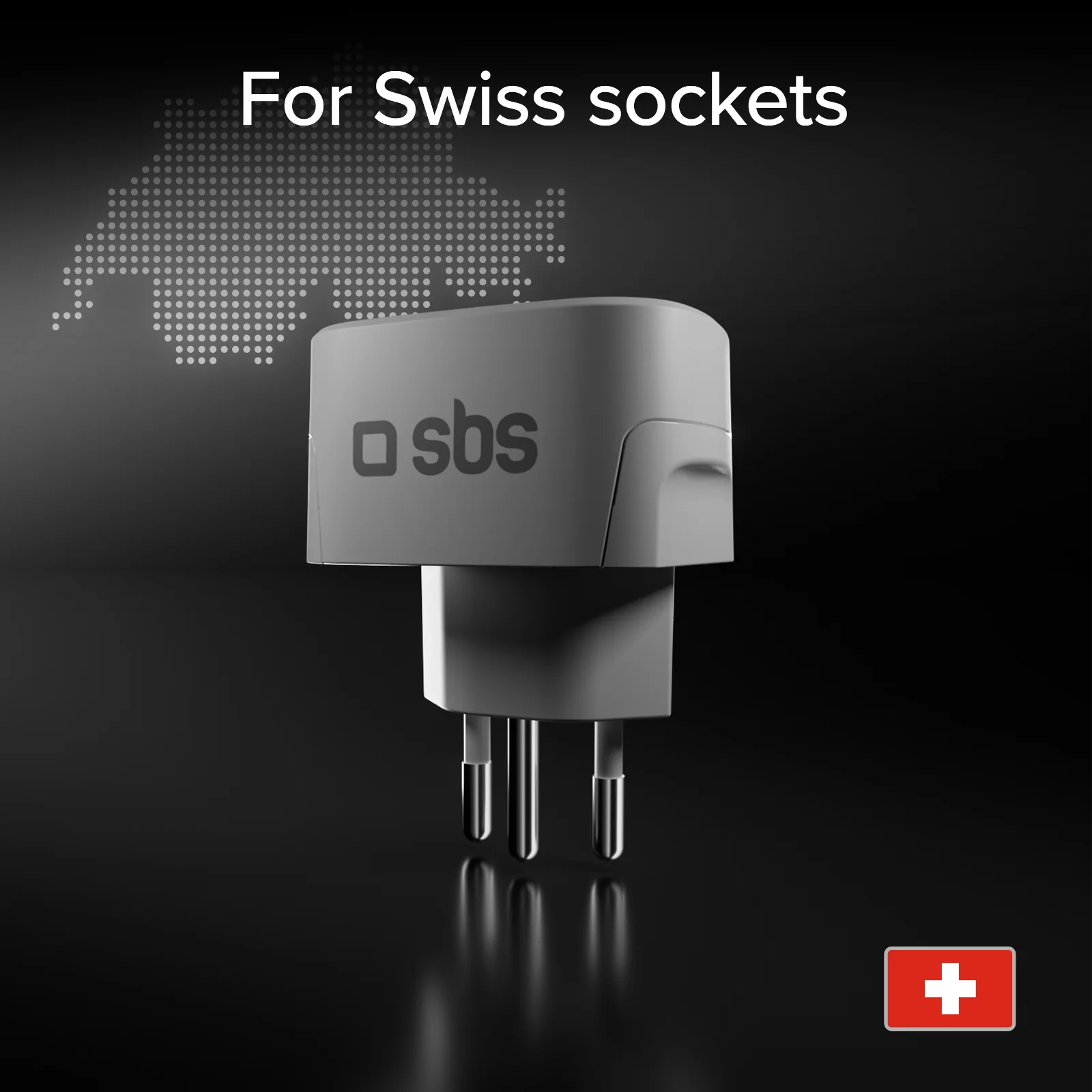Adattatore da Viaggio Universale Tipo J – Spina Svizzera - Image 3