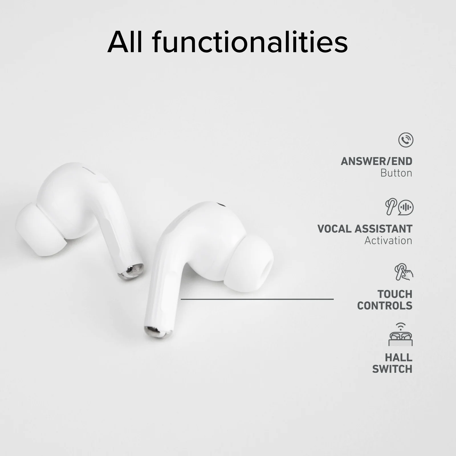 Auricolari TWS compatibili con ricarica wireless - Image 23
