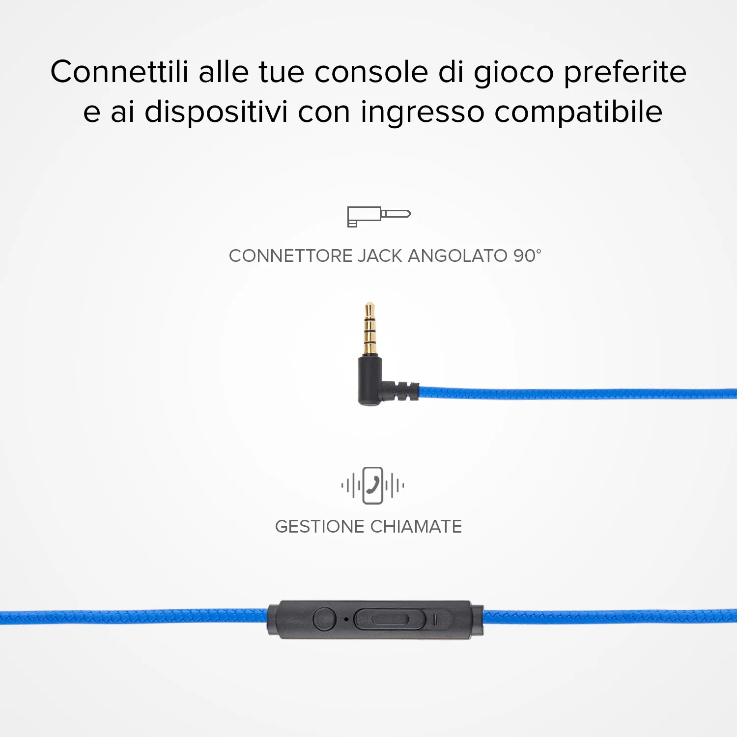Auricolari gaming con filo stereo e microfono orientabile - Image 4