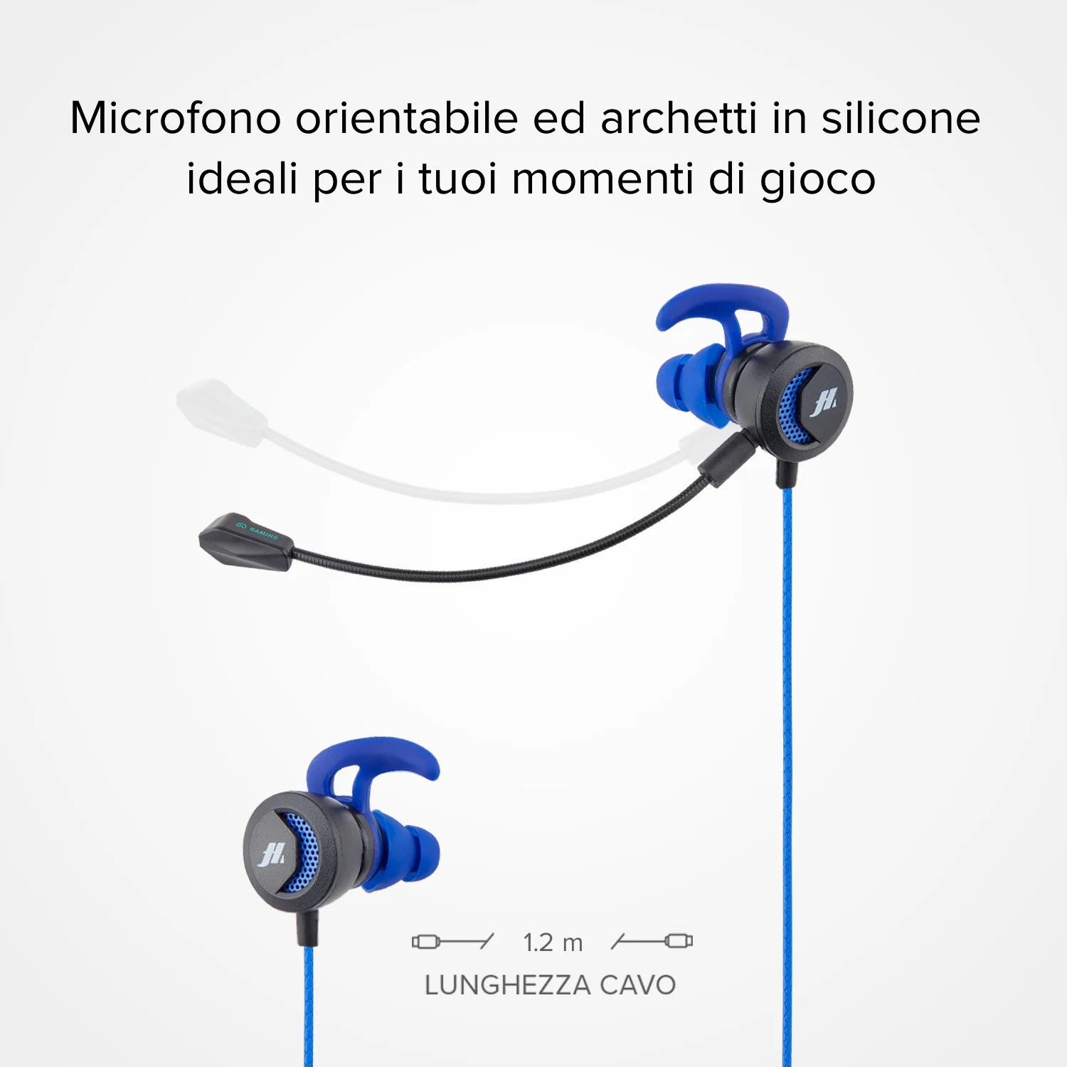 Auricolari gaming con filo stereo e microfono orientabile - Image 6
