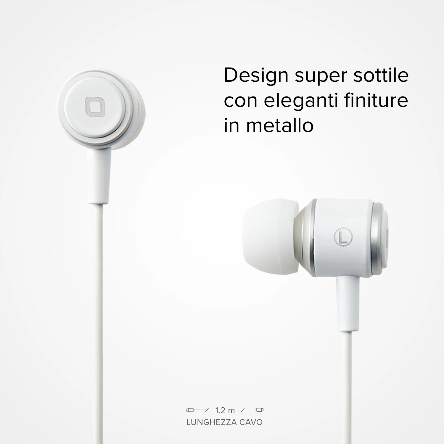 Auricolari filo stereo in-ear Studio Mix 100, jack 3,5 mm con microfono - Image 10