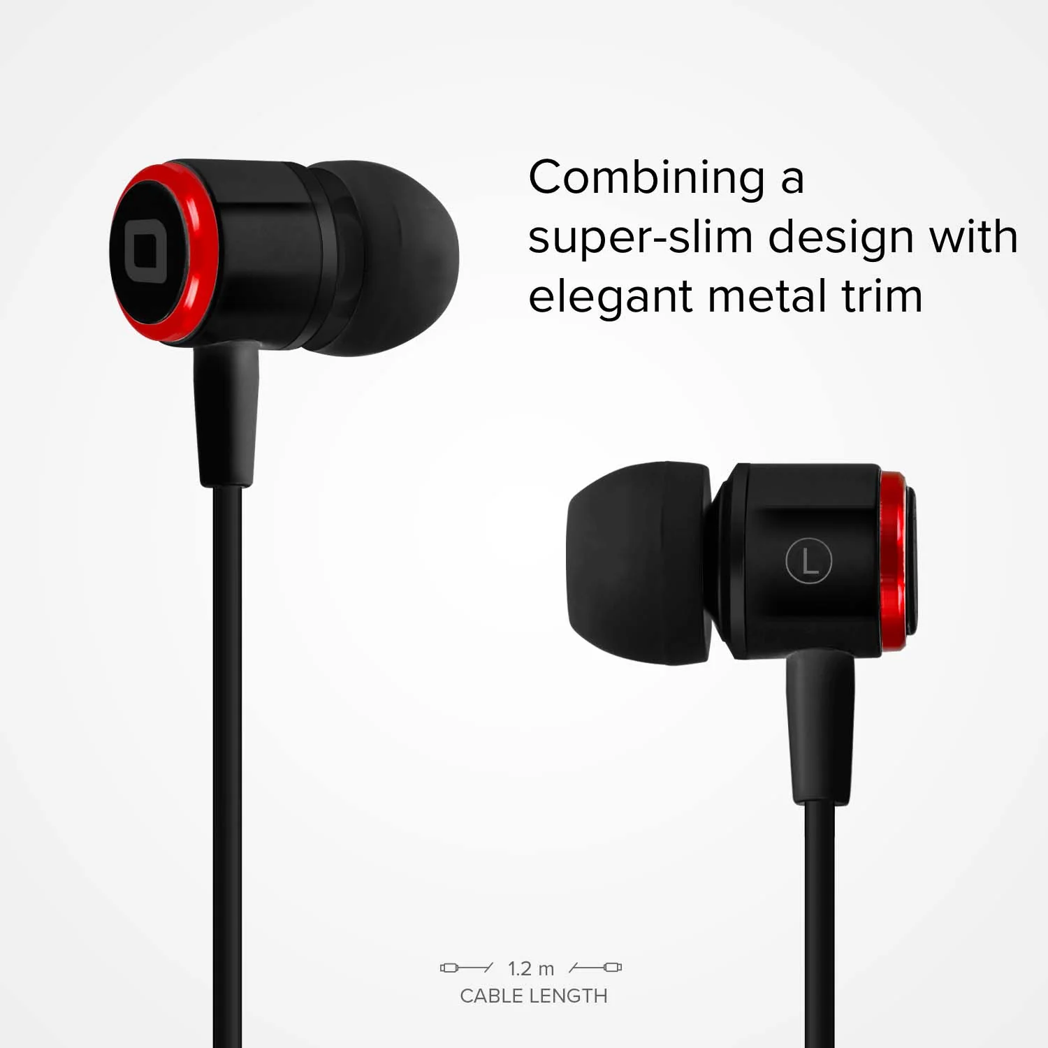 Auricolari filo stereo in-ear Studio Mix 100, jack 3,5 mm con microfono - Image 3
