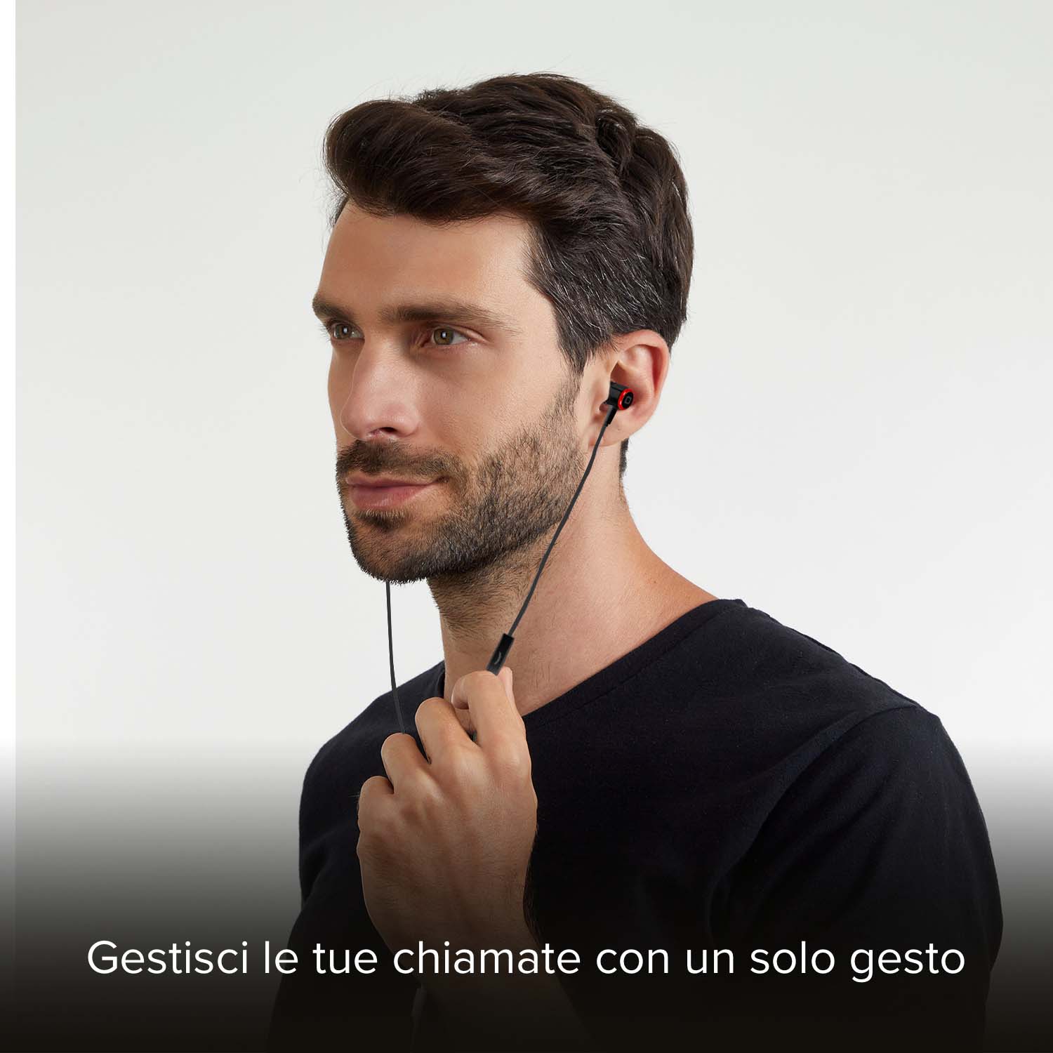 Auricolari filo stereo in-ear Studio Mix 100, jack 3,5 mm con microfono - Image 6
