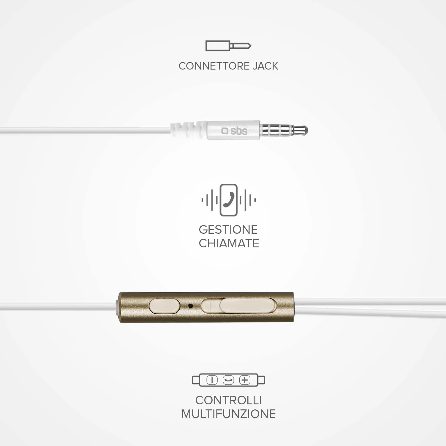 Auricolari in metallo Gold Collection - Image 6