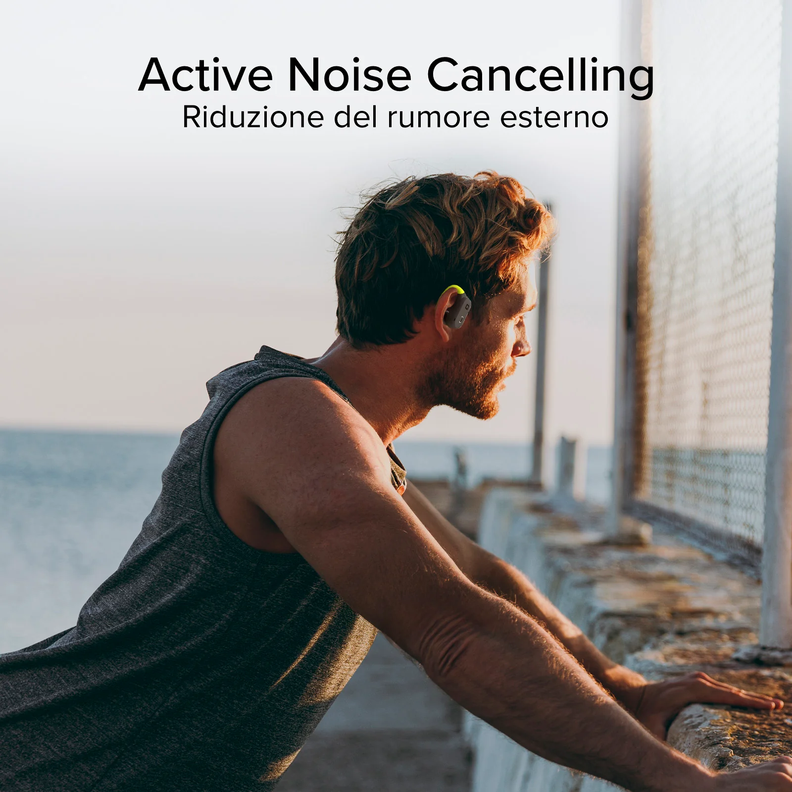 Auricolari sportivi con archetto e tecnologia Active Noise Cancelling (ANC) - Image 9