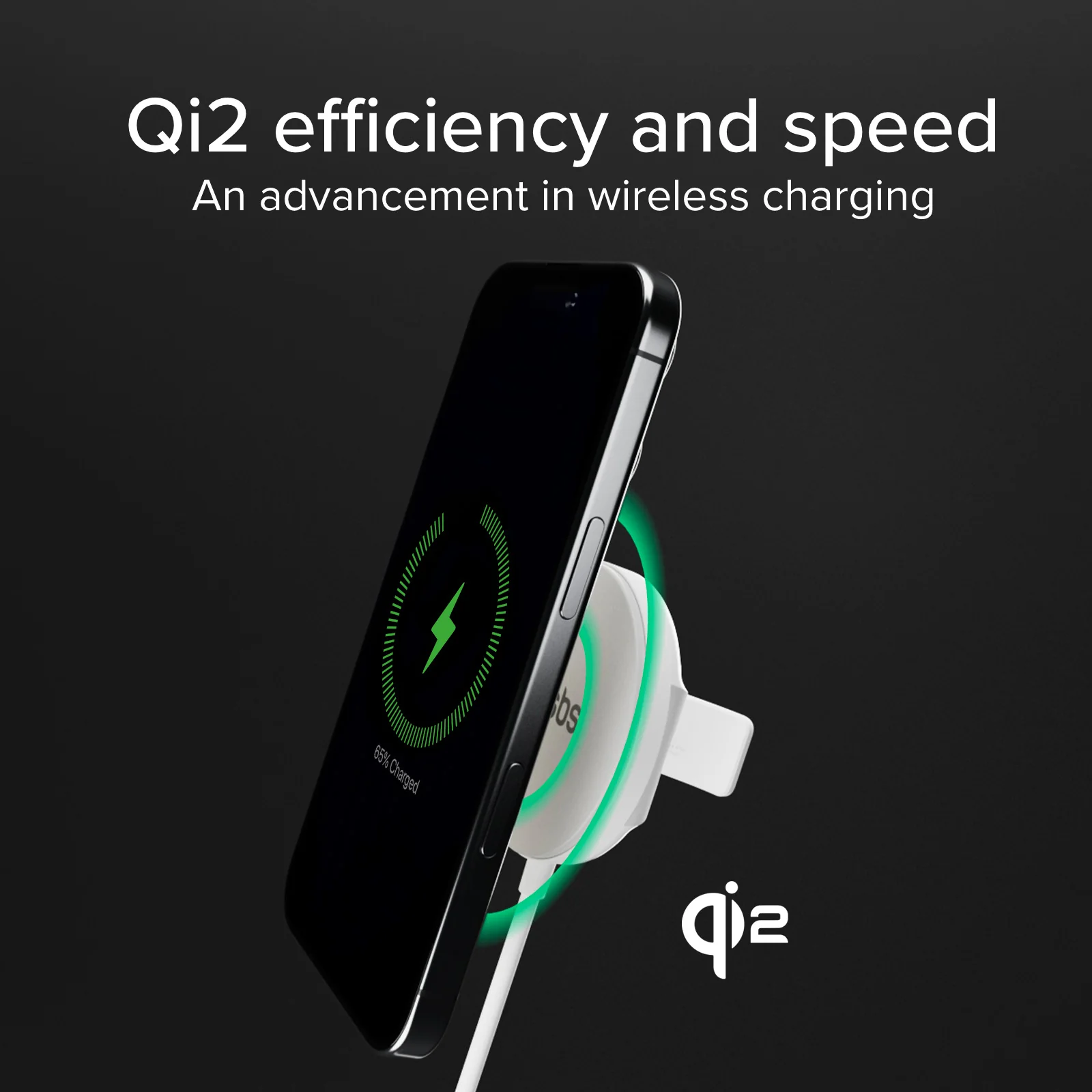 Basetta di ricarica wireless Qi2 compatibile MagSafe 15W con funzione stand - Image 3