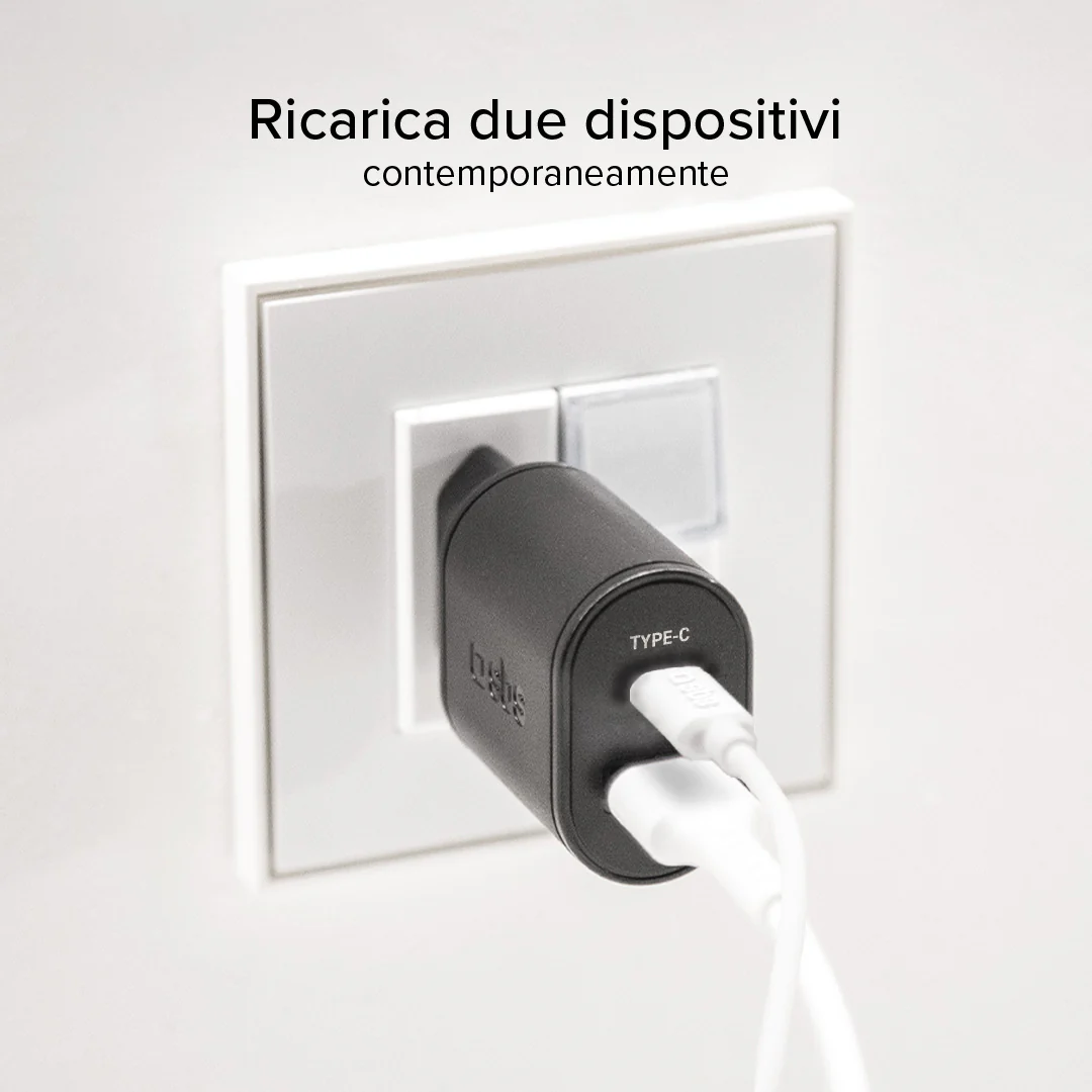 Caricabatterie da viaggio USB-A - USB-C a ricarica rapida - Image 9