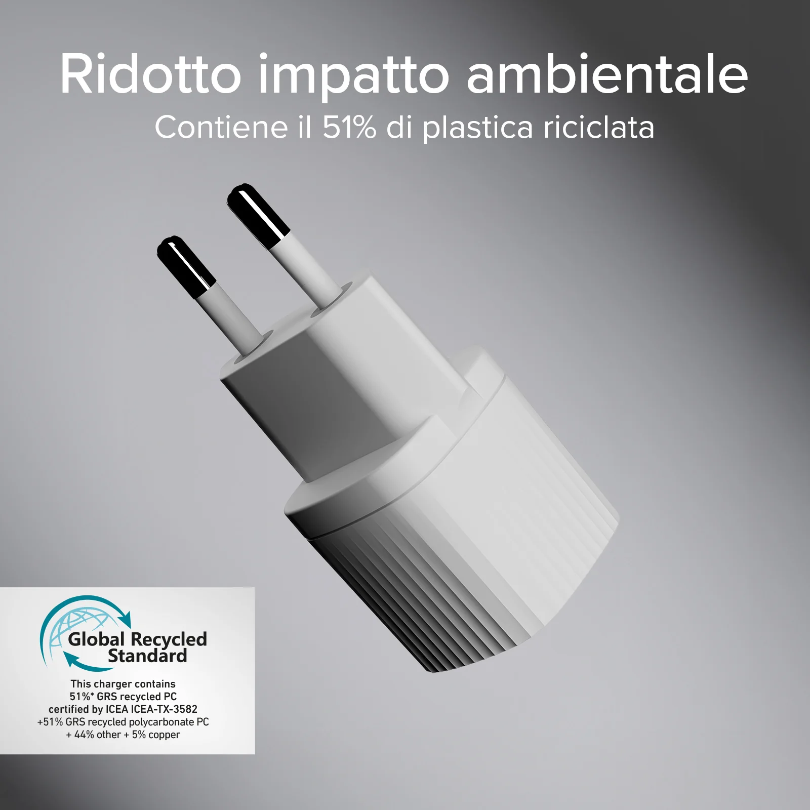Caricatore caricabatterie con materiale GRS - Image 44