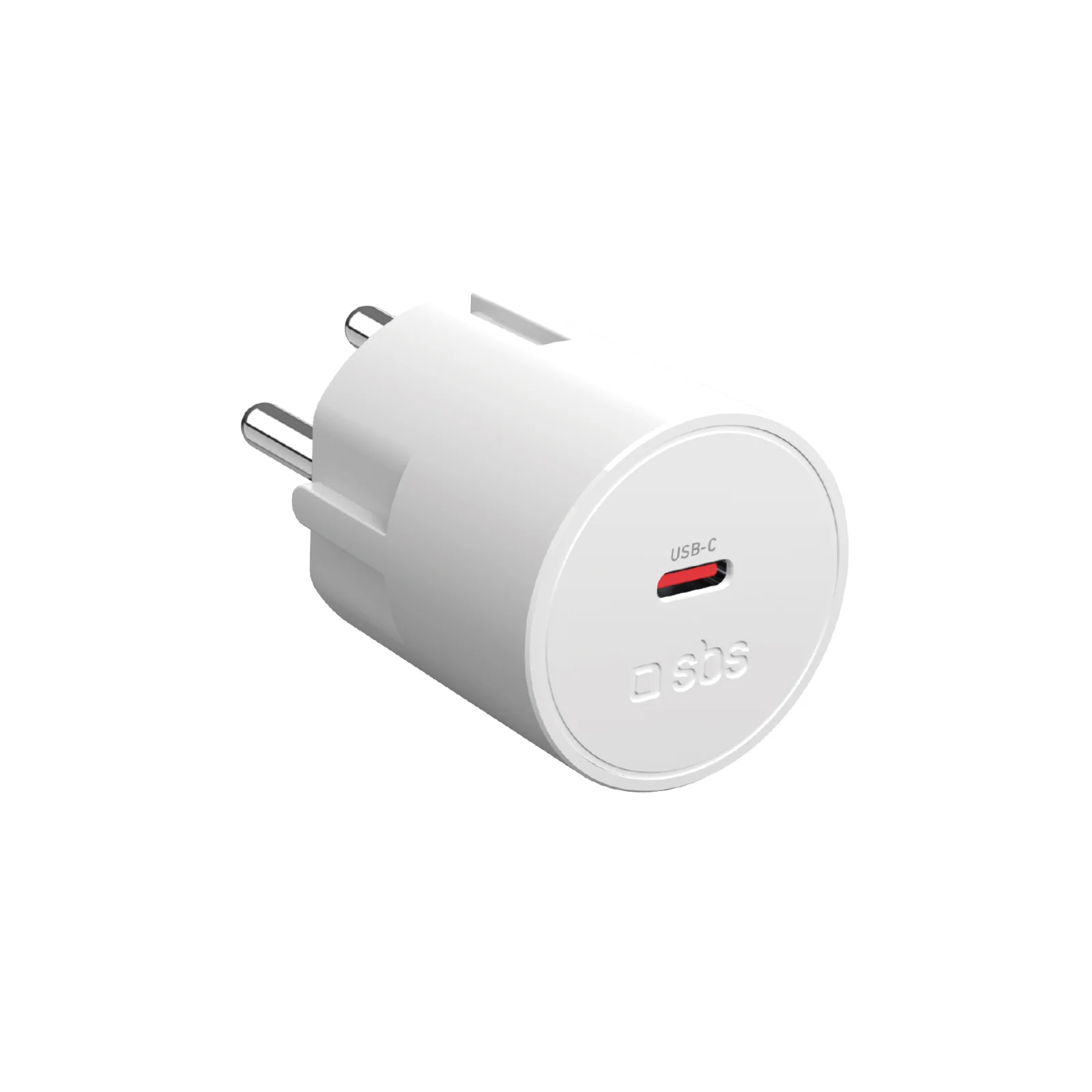 Caricatore con spina Schuko e porta USB-C 20W PD, adatto per MacBook Neo