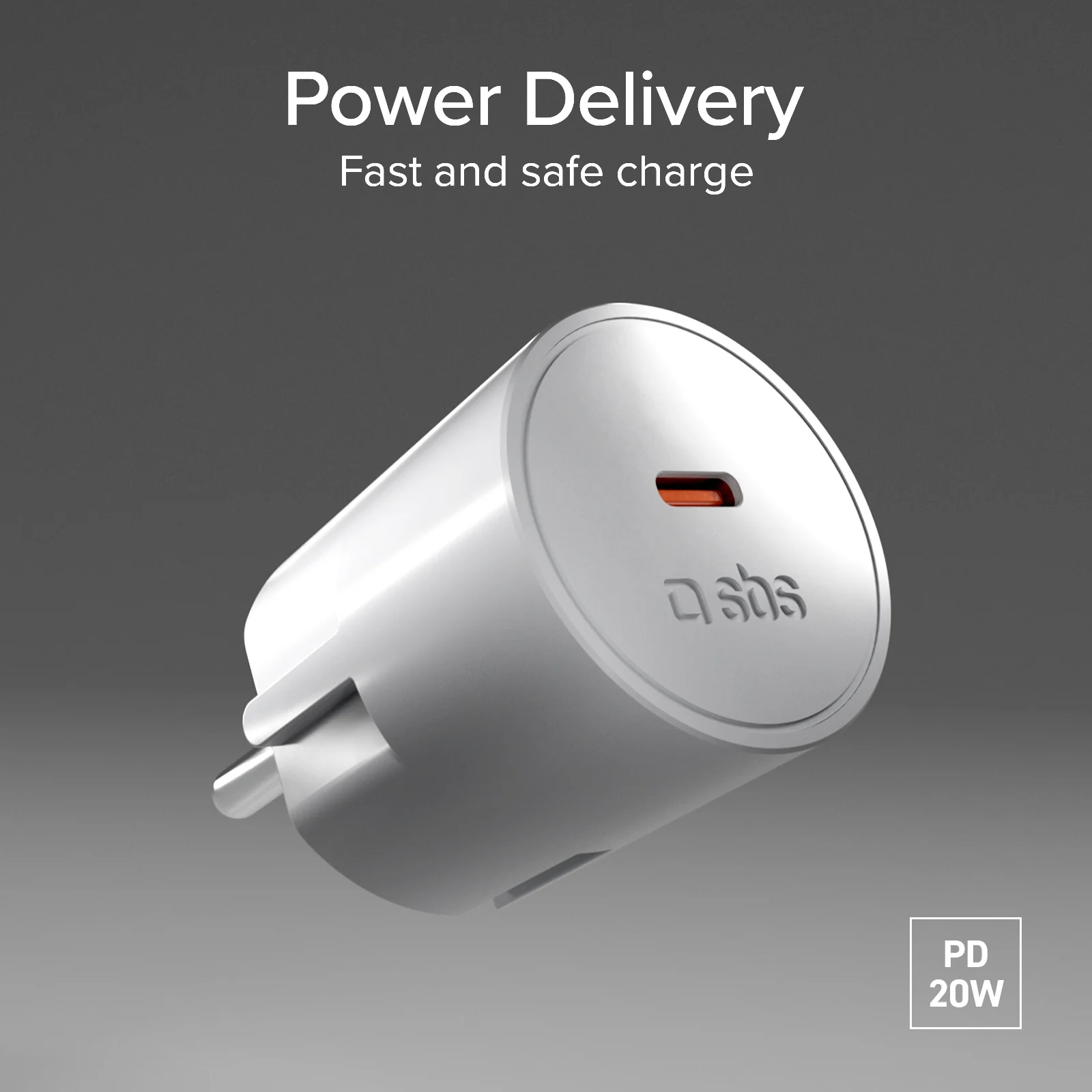 Caricatore con spina Schuko e porta USB-C 20W PD, adatto per MacBook Neo - Image 10