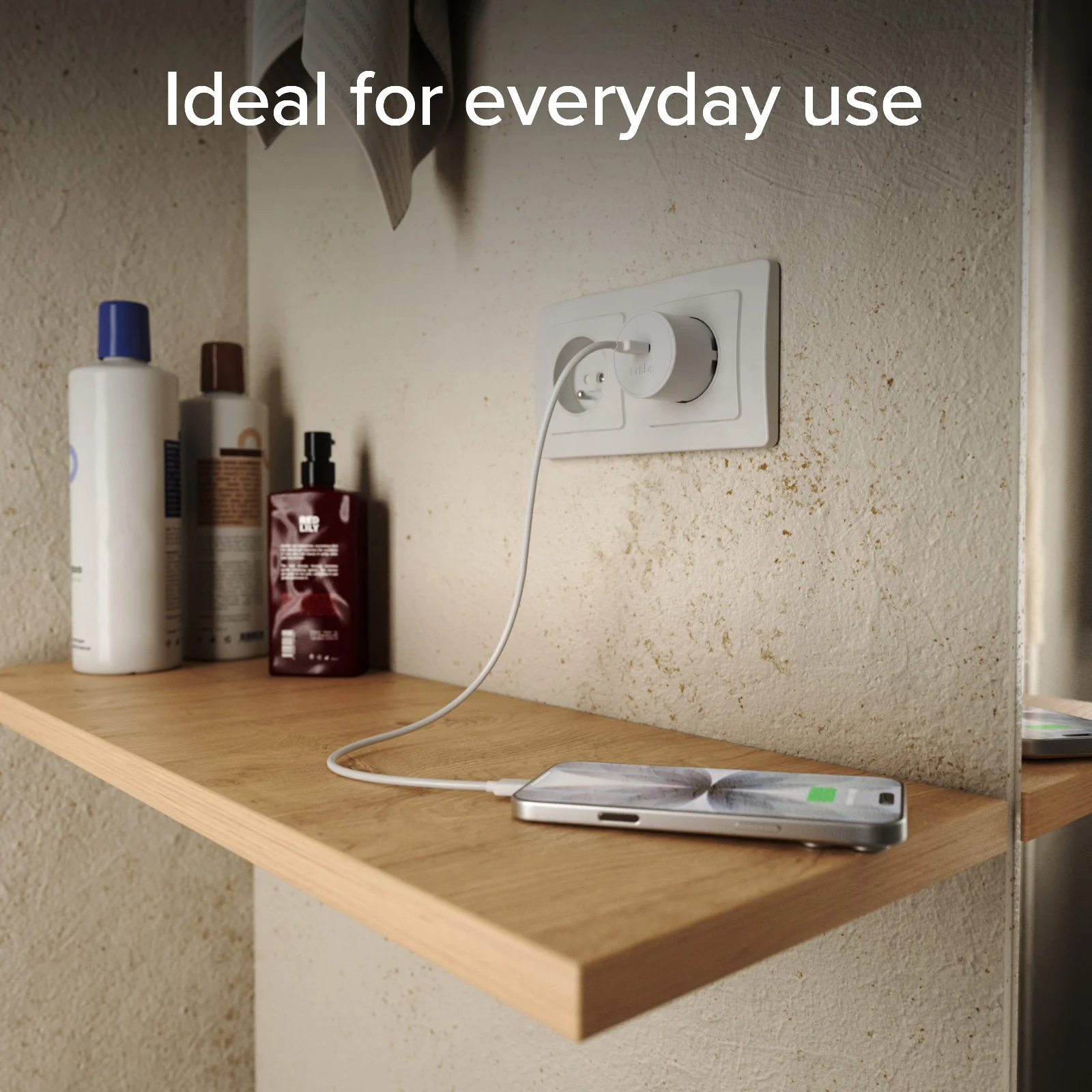 Caricatore con spina Schuko e porta USB-C 20W PD, adatto per MacBook Neo - Image 12