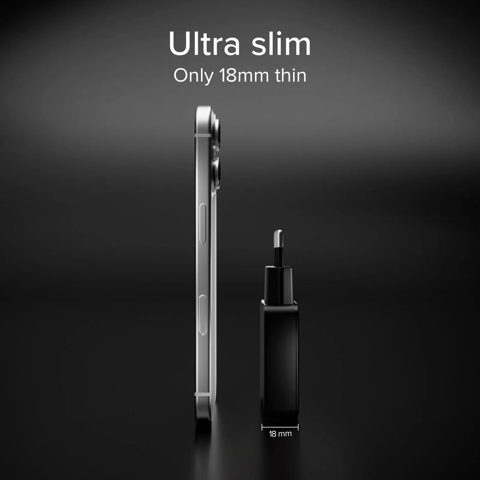 Caricatore da muro 65w USB-C Ultra Slim con doppia uscita - Image 6