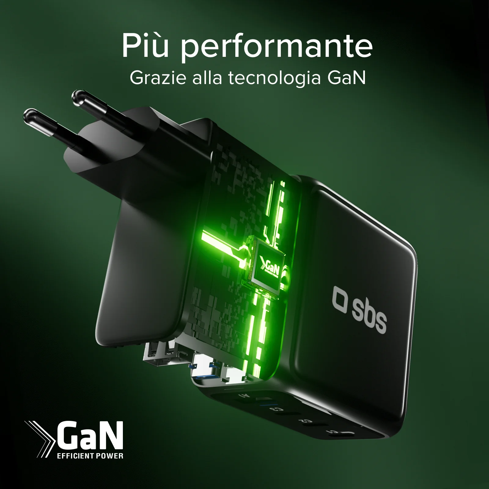 Caricatore USB-C da 100 W con display TFT e 4 porte per una ricarica veloce di smartphone, tablet e laptop - Image 13