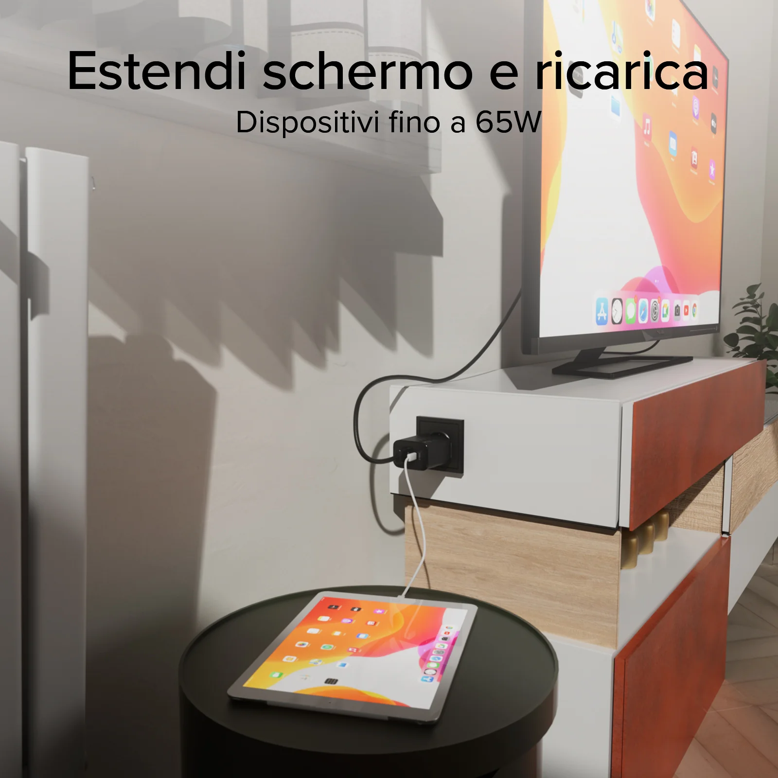 Caricatore caricabatterie 65W con porta HDMI - Image 14