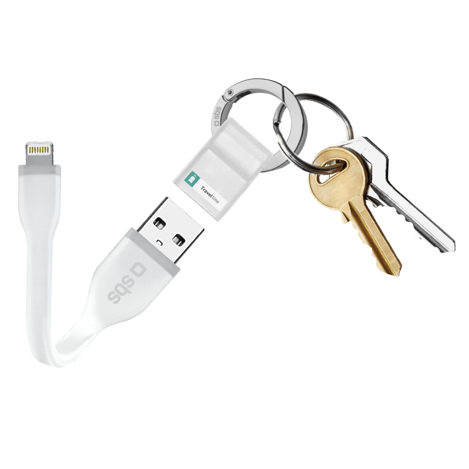Cavo alimentazione e dati USB - Lightning con portachiavi - Image 3