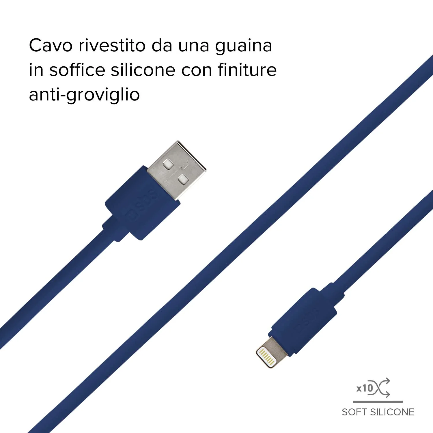 Cavo dati e ricarica Lightning Collezione Polo - Image 7