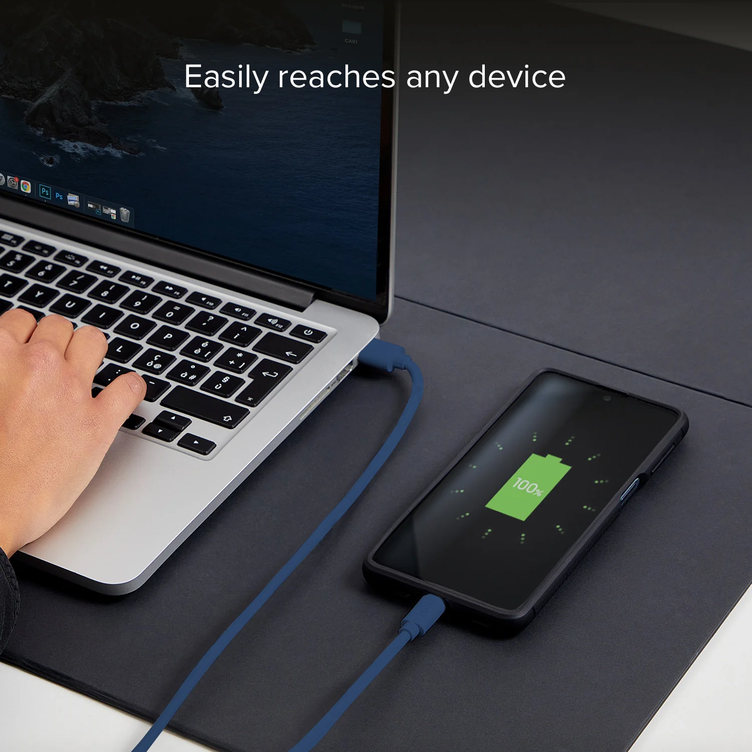 Cavo dati in silicone 1.5 m - Connettori USB a USB-C - Image 6
