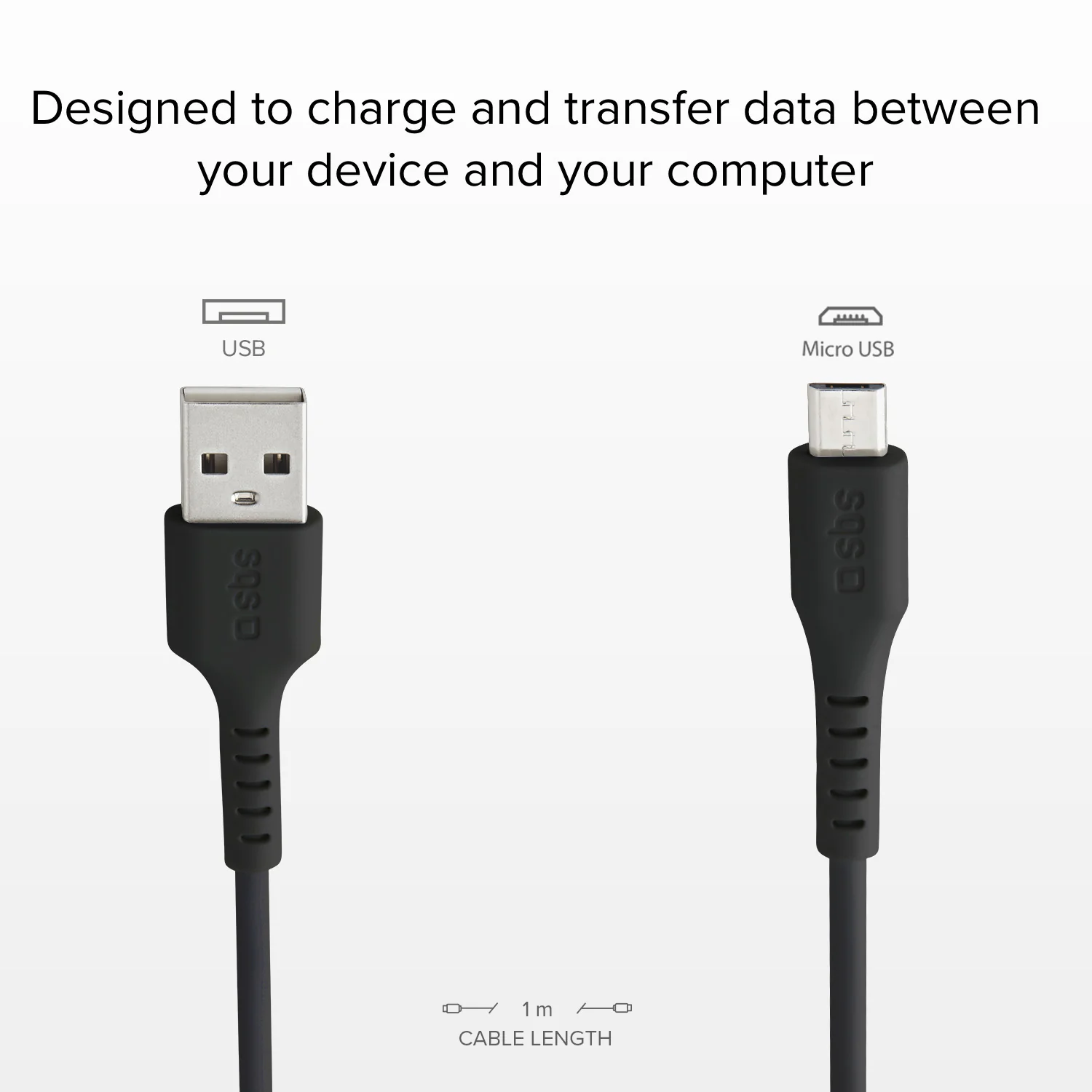 Cavo dati e ricarica USB 2.0 - Micro USB - Image 4