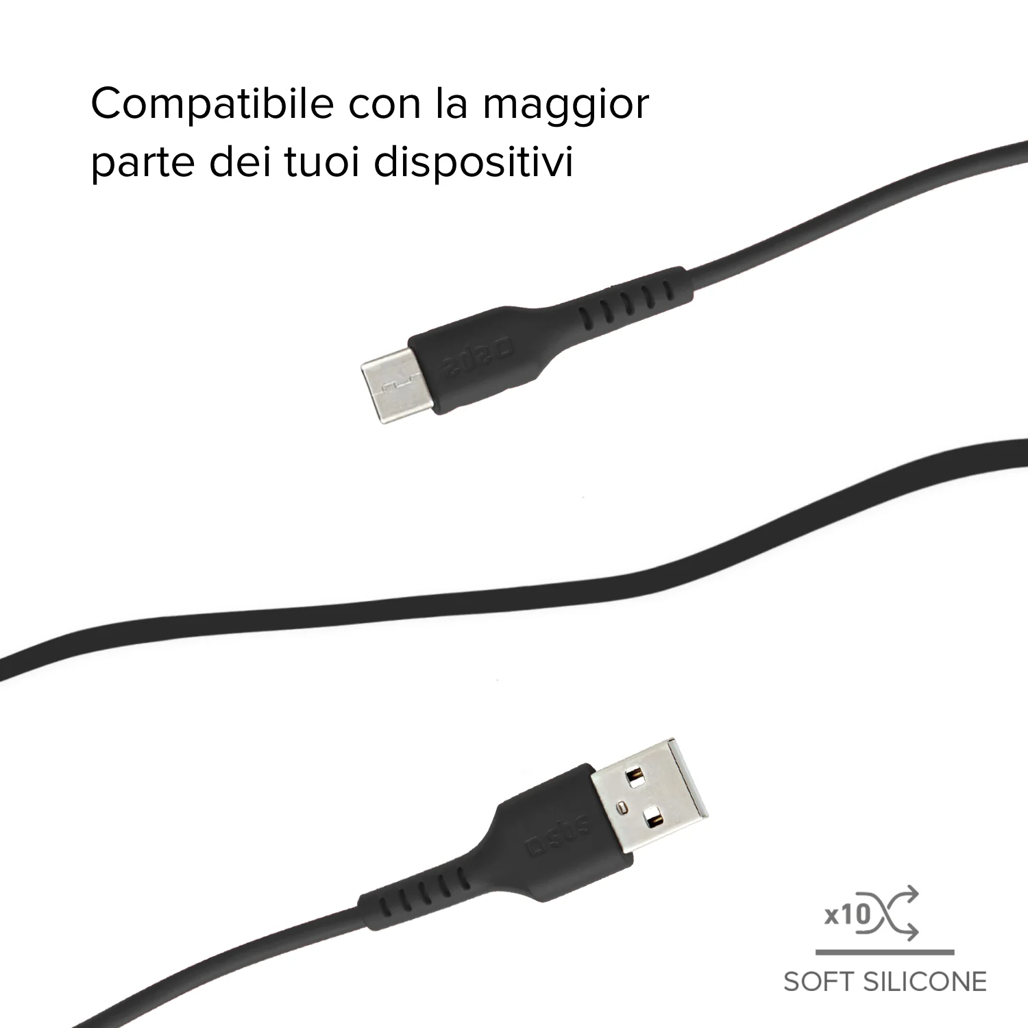Cavo dati 2 m nero - Connettori USB a Micro-USB - Image 6