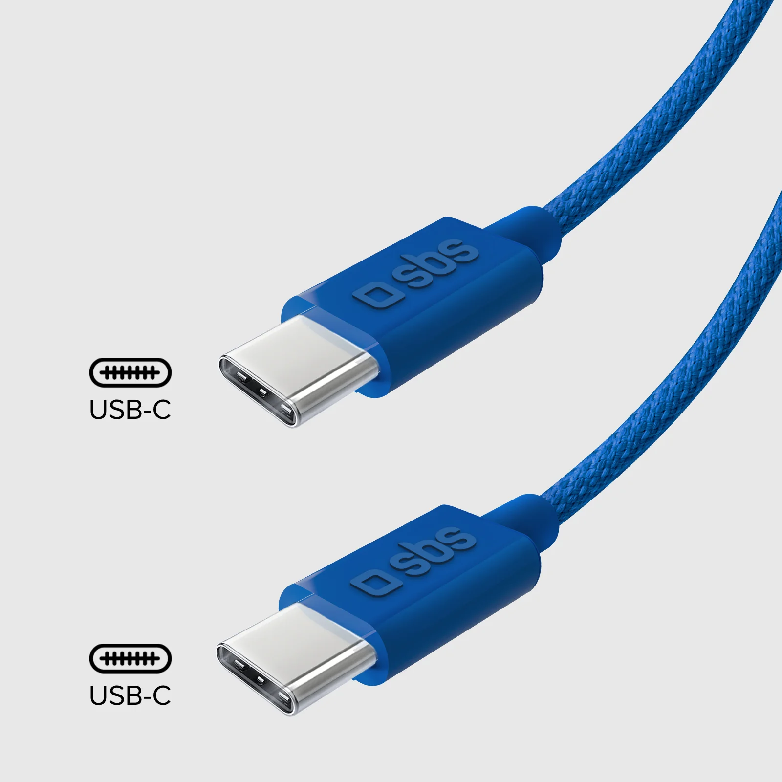 Cavo USB-C - USB-C in tessuto con fermacavo, 1.5 metri - Image 3