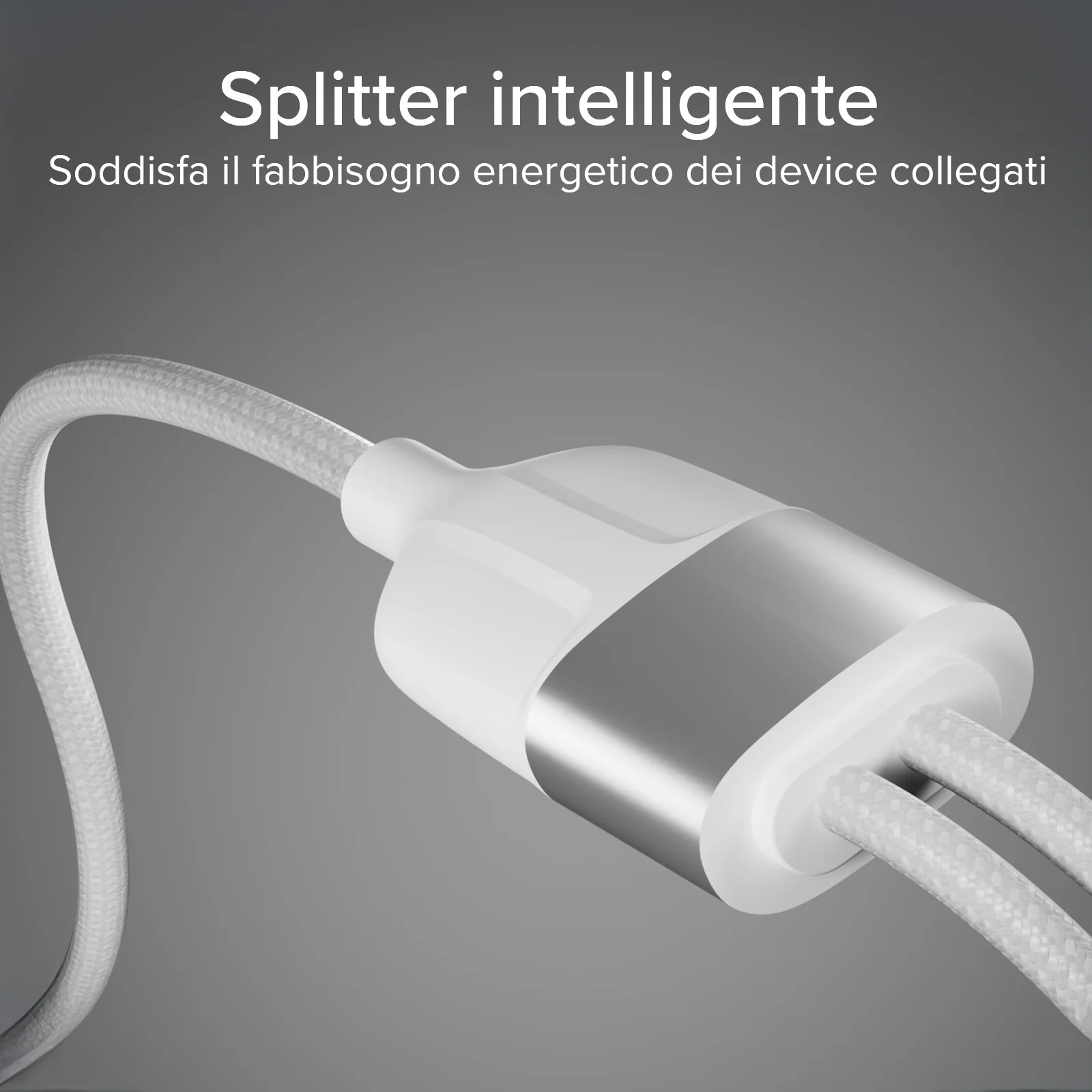 Sdoppiatore USB Type-C con doppia uscita USB-C 60W - Image 7