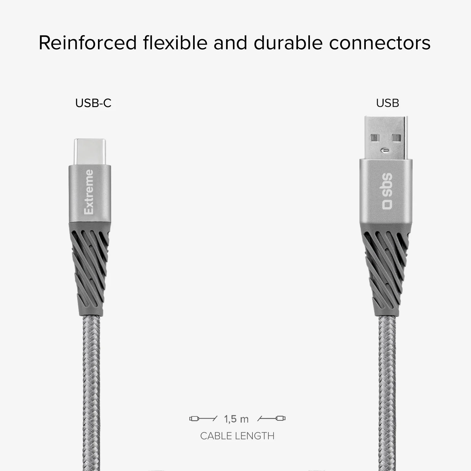 Cavo USB-A - USB-C dati e ricarica ultra resistente in fibra aramidica 1.5 m - Image 5