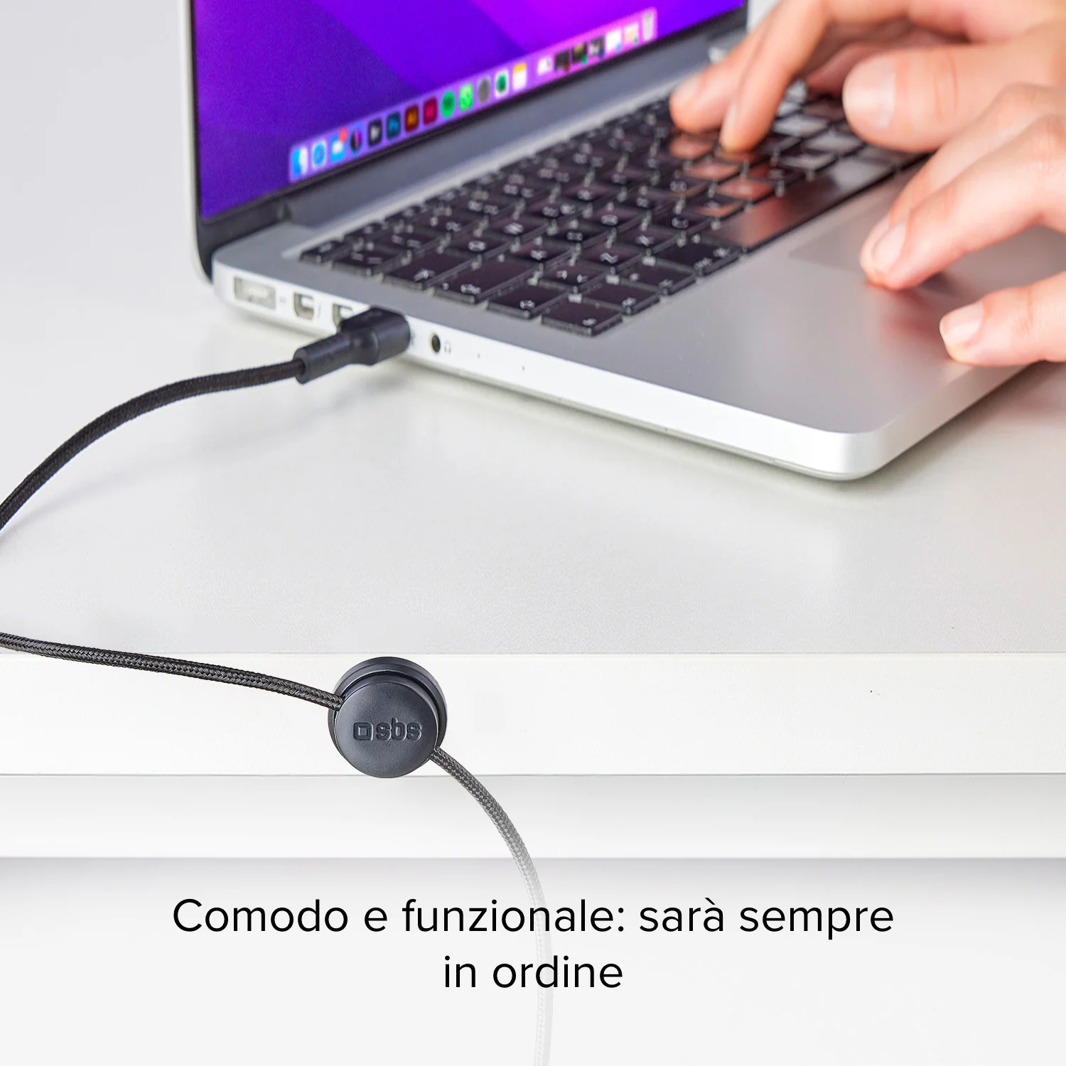 Cavo dati e ricarica con supporto magnetico - Connettori USB a USB-C - Image 6