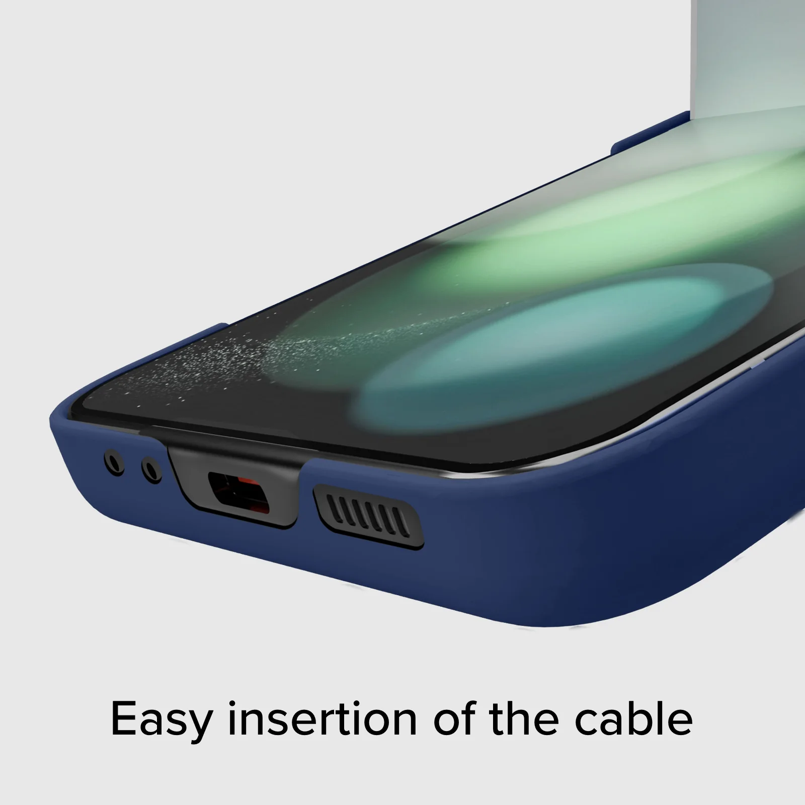 Cover in silicone con interni in microfibra per Samsung Z Flip 5 - Image 8