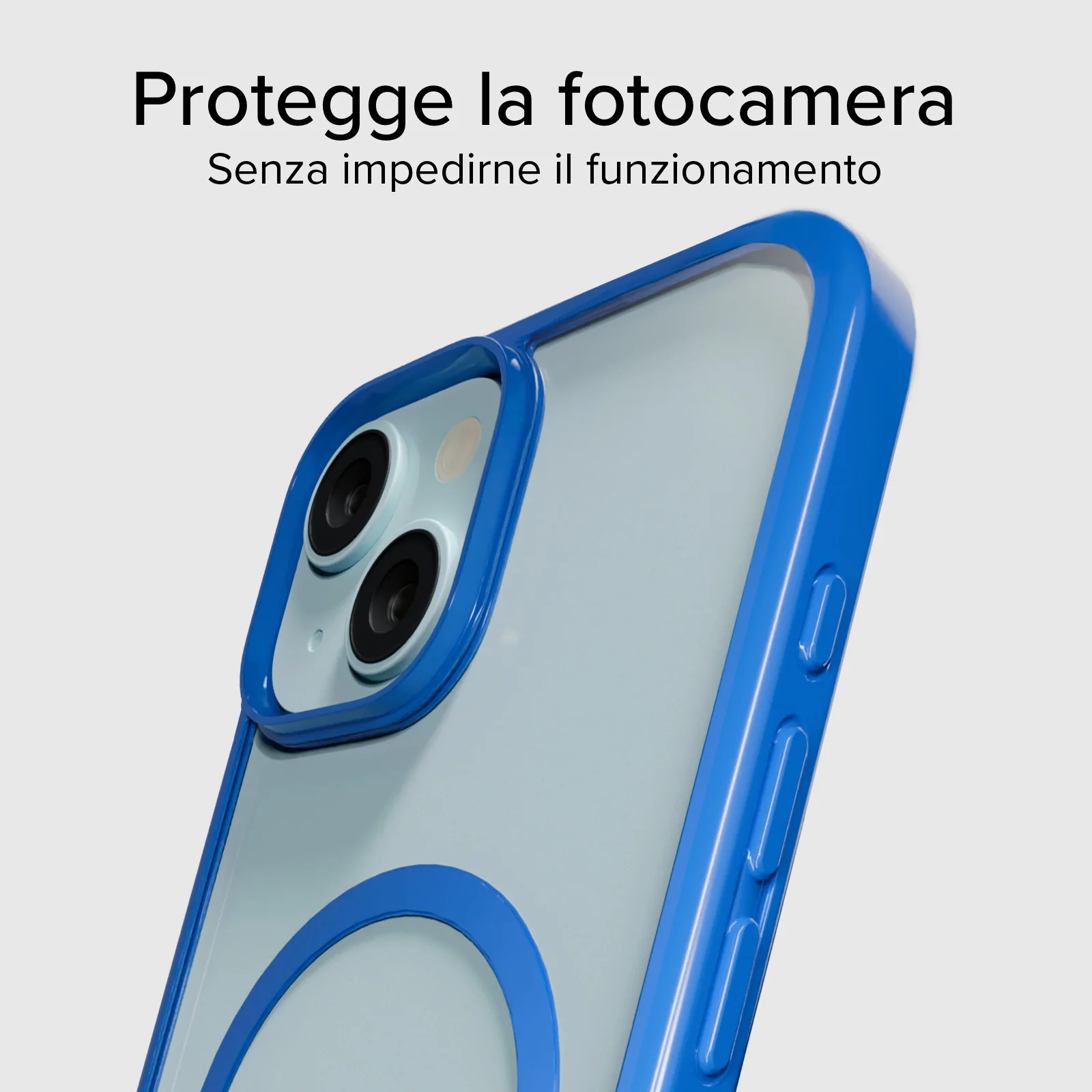 Cover per iPhone 15 con bordi colorati compatibile con ricarica MagSafe - Image 7