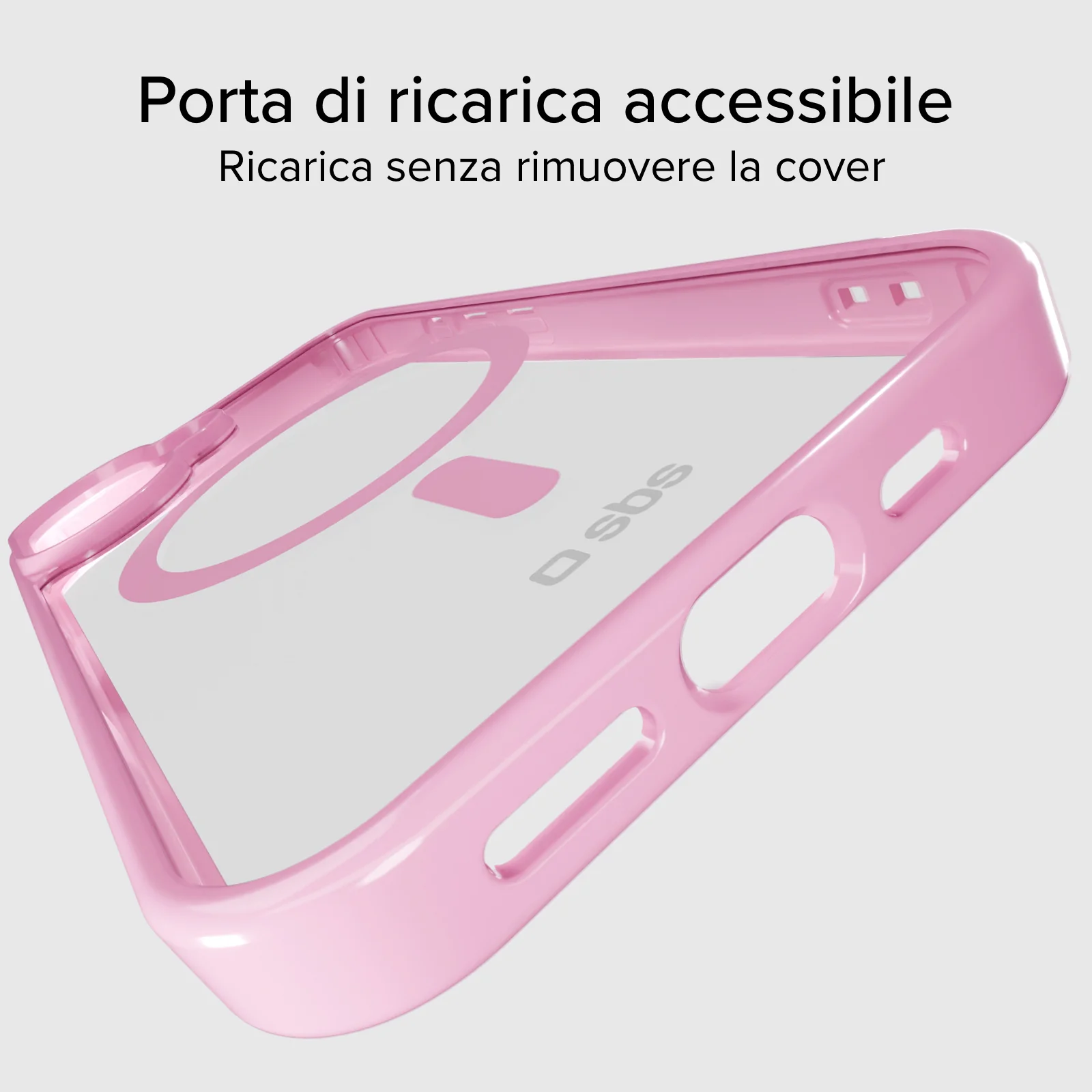 Cover per iPhone 16 Plus con bordi colorati compatibile con ricarica MagSafe - Image 40