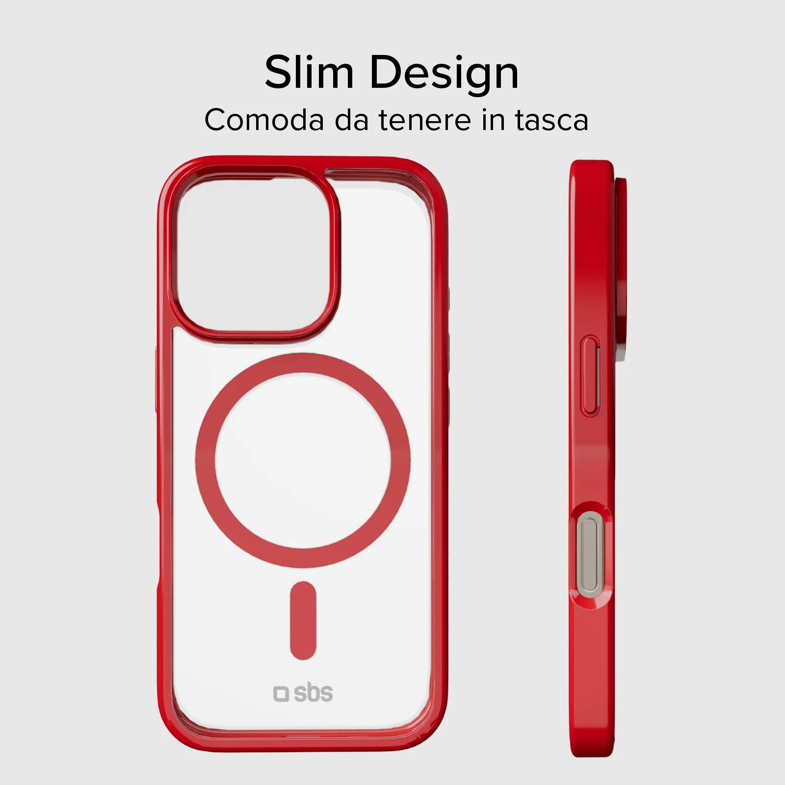 Cover per iPhone 16 Pro con bordi colorati compatibile con ricarica MagSafe - Image 57