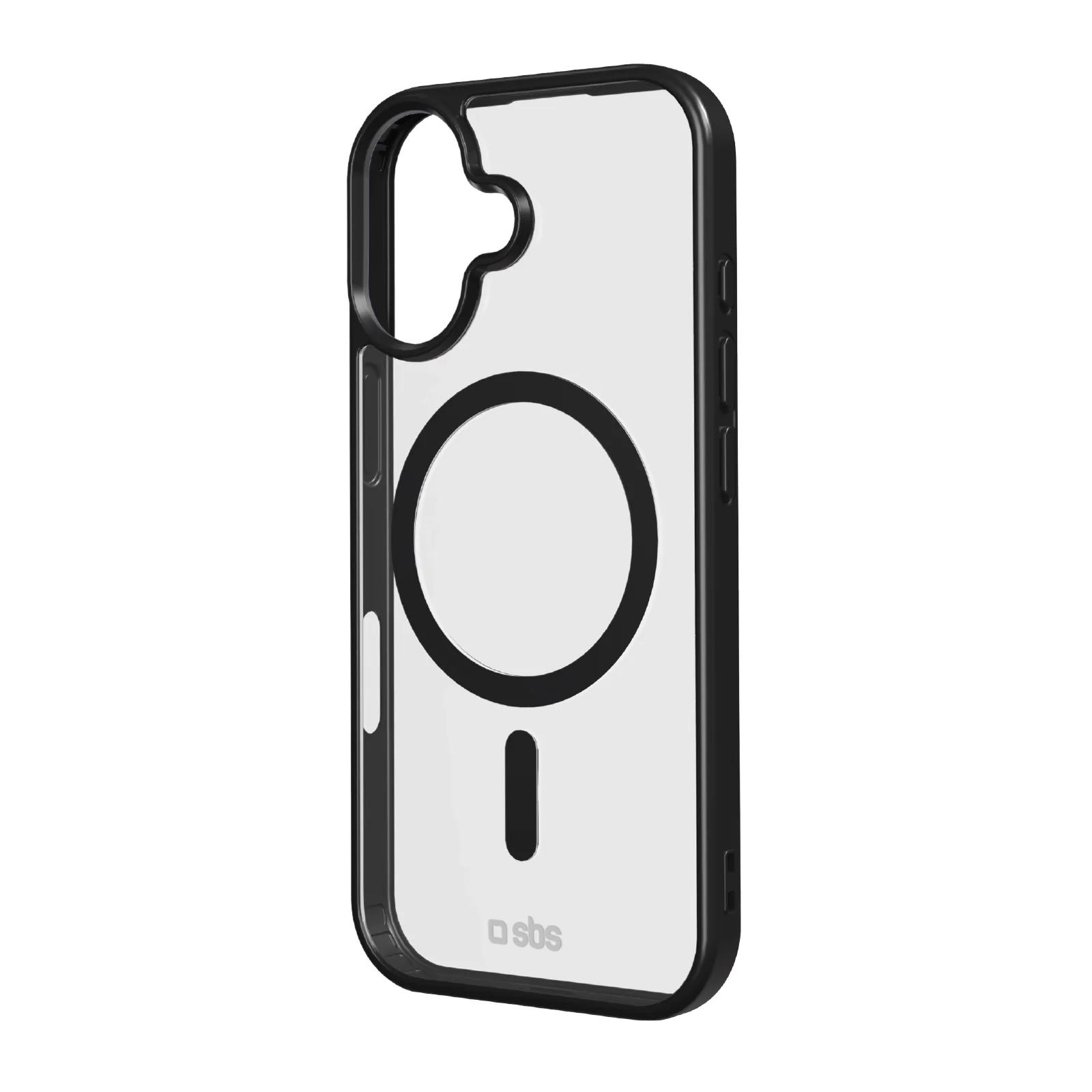 Cover per iPhone 17 con bordi colorati compatibile con ricarica MagSafe