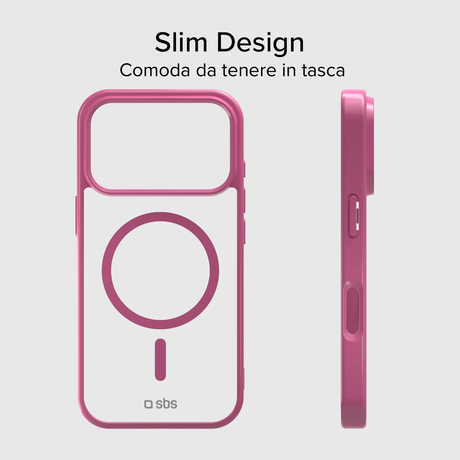 Cover per iPhone 17 Pro con bordi colorati compatibile con ricarica MagSafe - Image 27