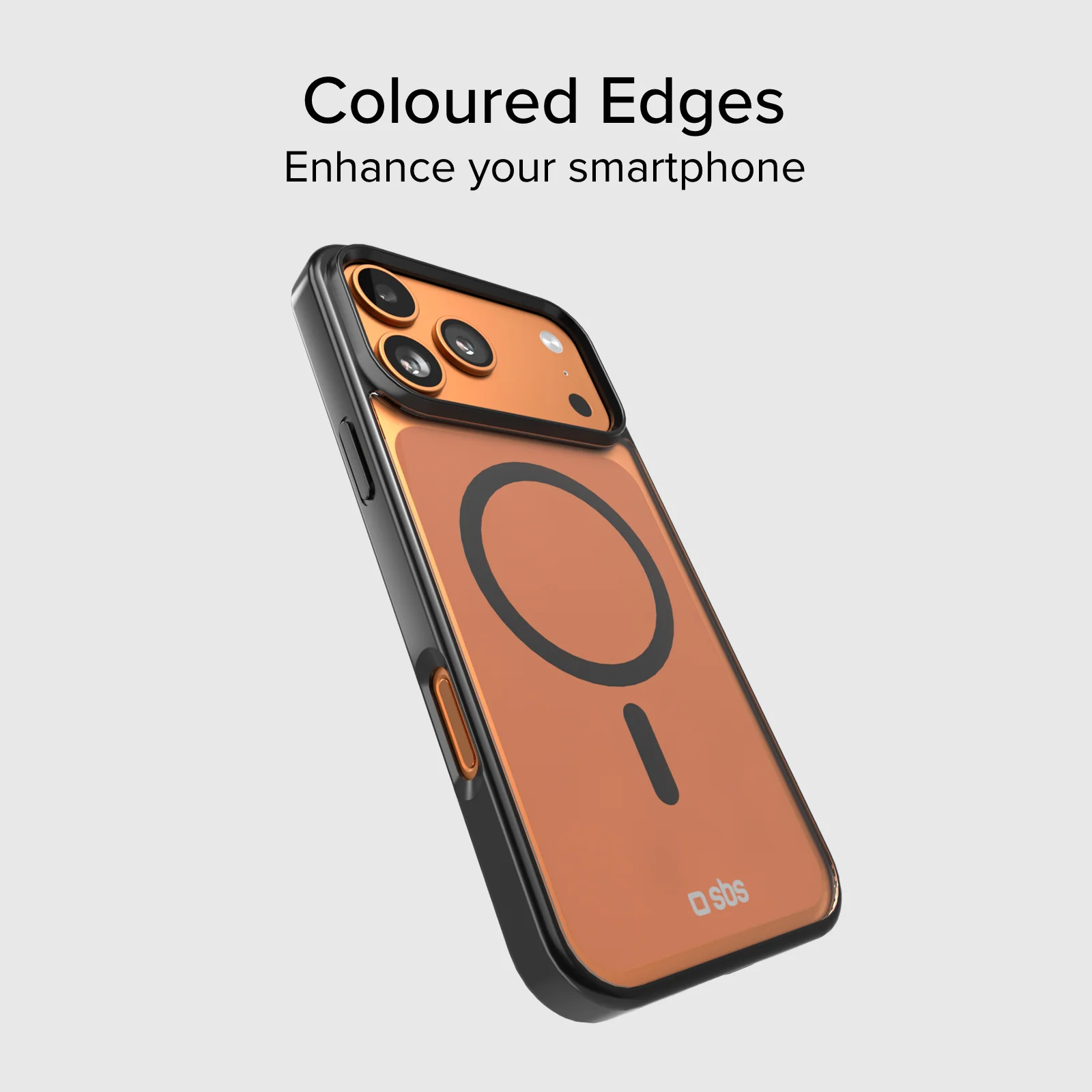 Cover per iPhone 17 Pro con bordi colorati compatibile con ricarica MagSafe - Image 3