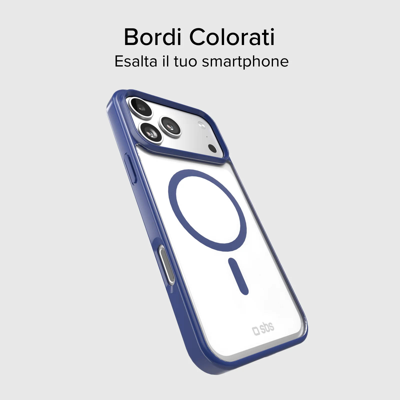 Cover per iPhone 17 Pro Max con bordi colorati compatibile con ricarica MagSafe - Image 2