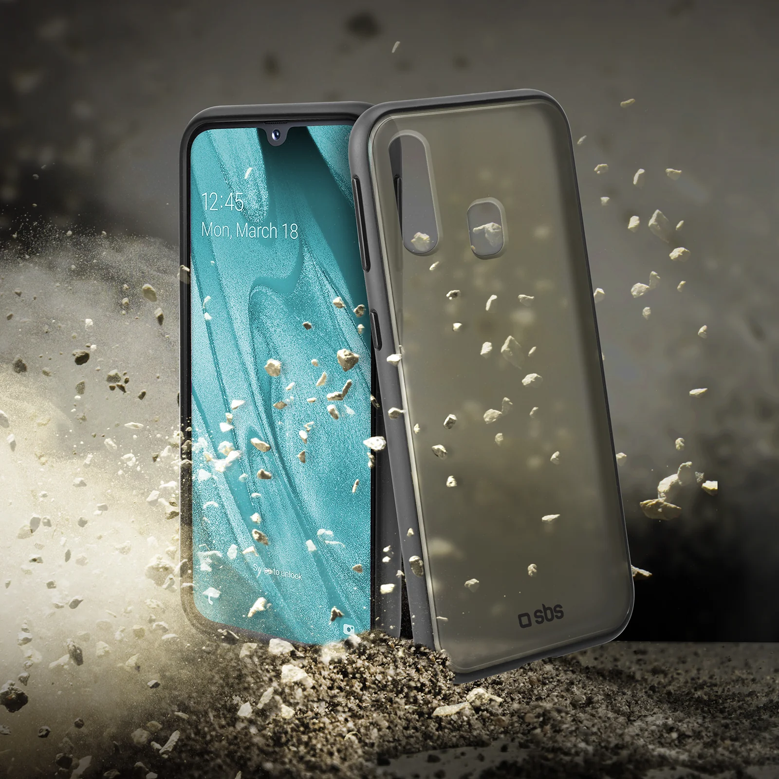 Cover opaca antiurto e antiscivolo per Samsung Galaxy A40 - Image 2