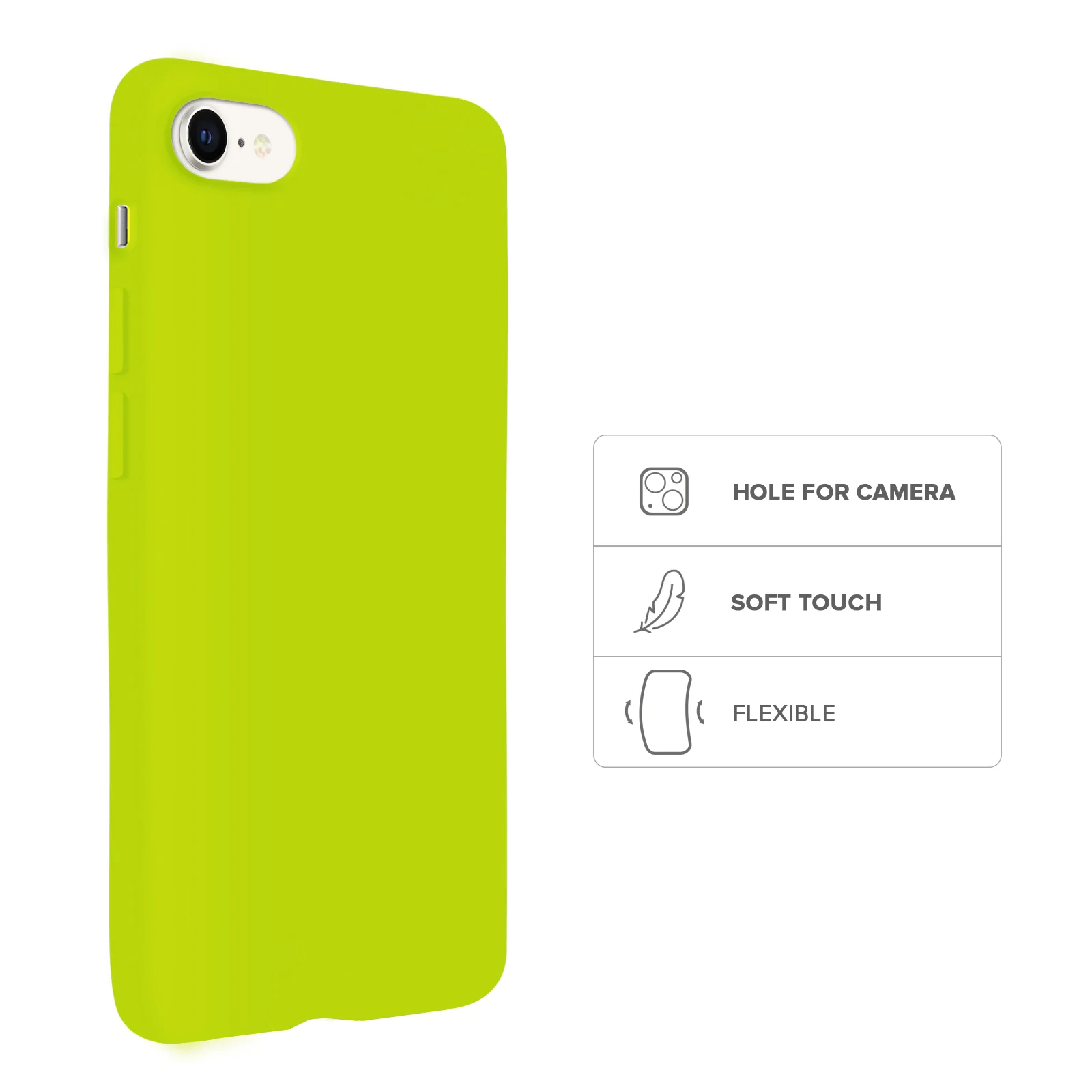 Custodia Rainbow per iPhone SE 2022/SE 2020/8/7 - Image 2