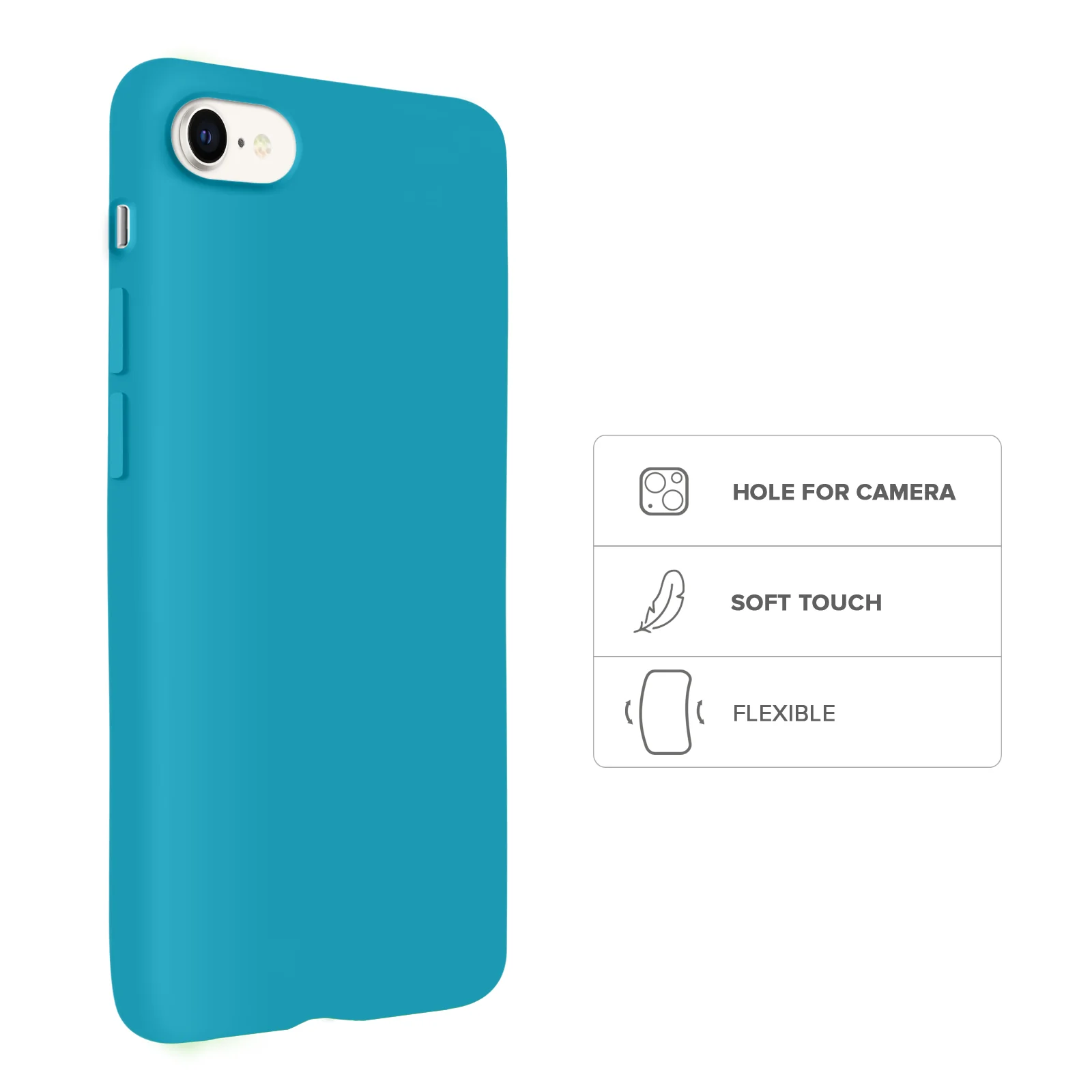 Custodia Rainbow per iPhone SE 2022/SE 2020/8/7 - Image 4
