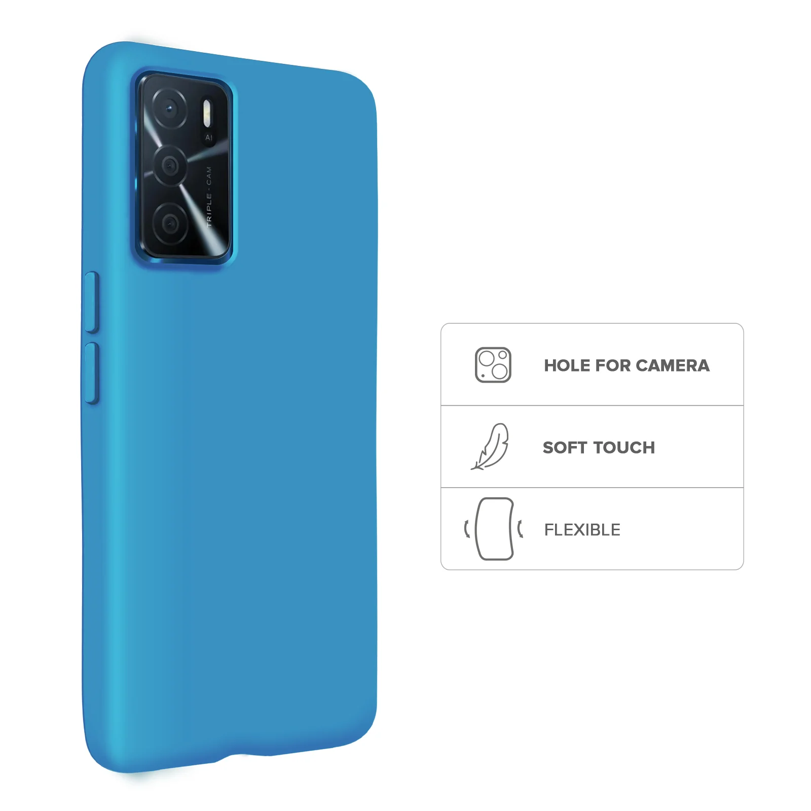 Custodia Rainbow per Oppo A16/A16s/A54 4G - Image 4