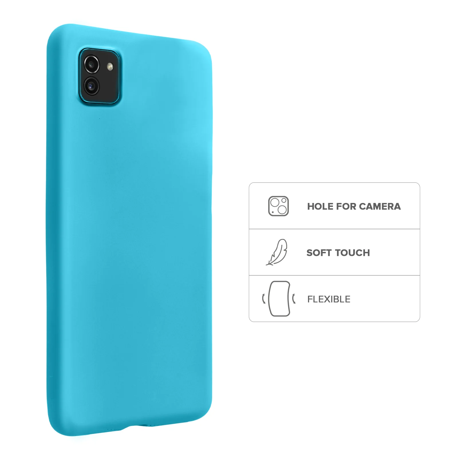 Custodia Rainbow per Samsung Galaxy A03 - Image 4
