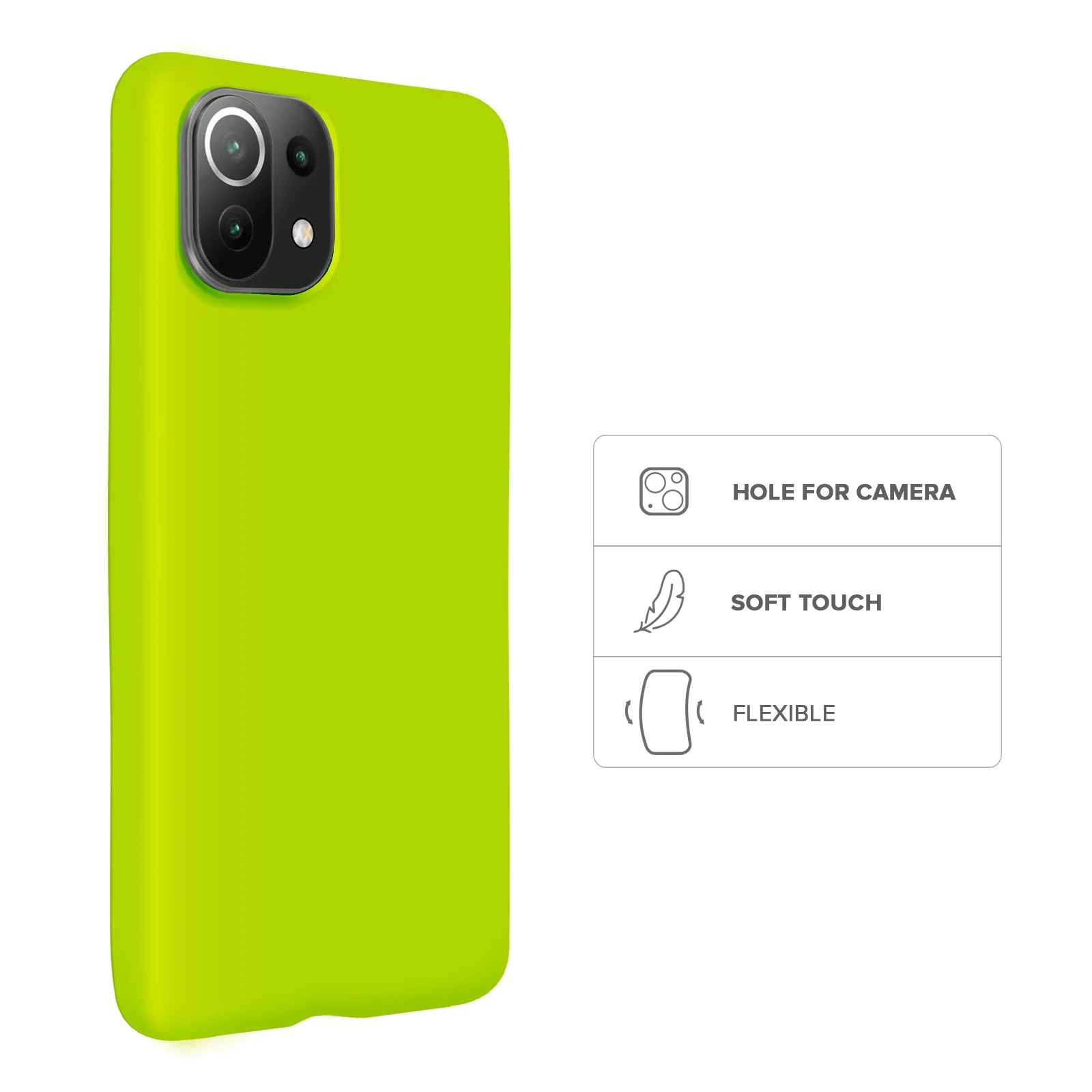 Custodia Rainbow per Xiaomi Mi 11 Lite/Mi 11 Lite NE - Image 2