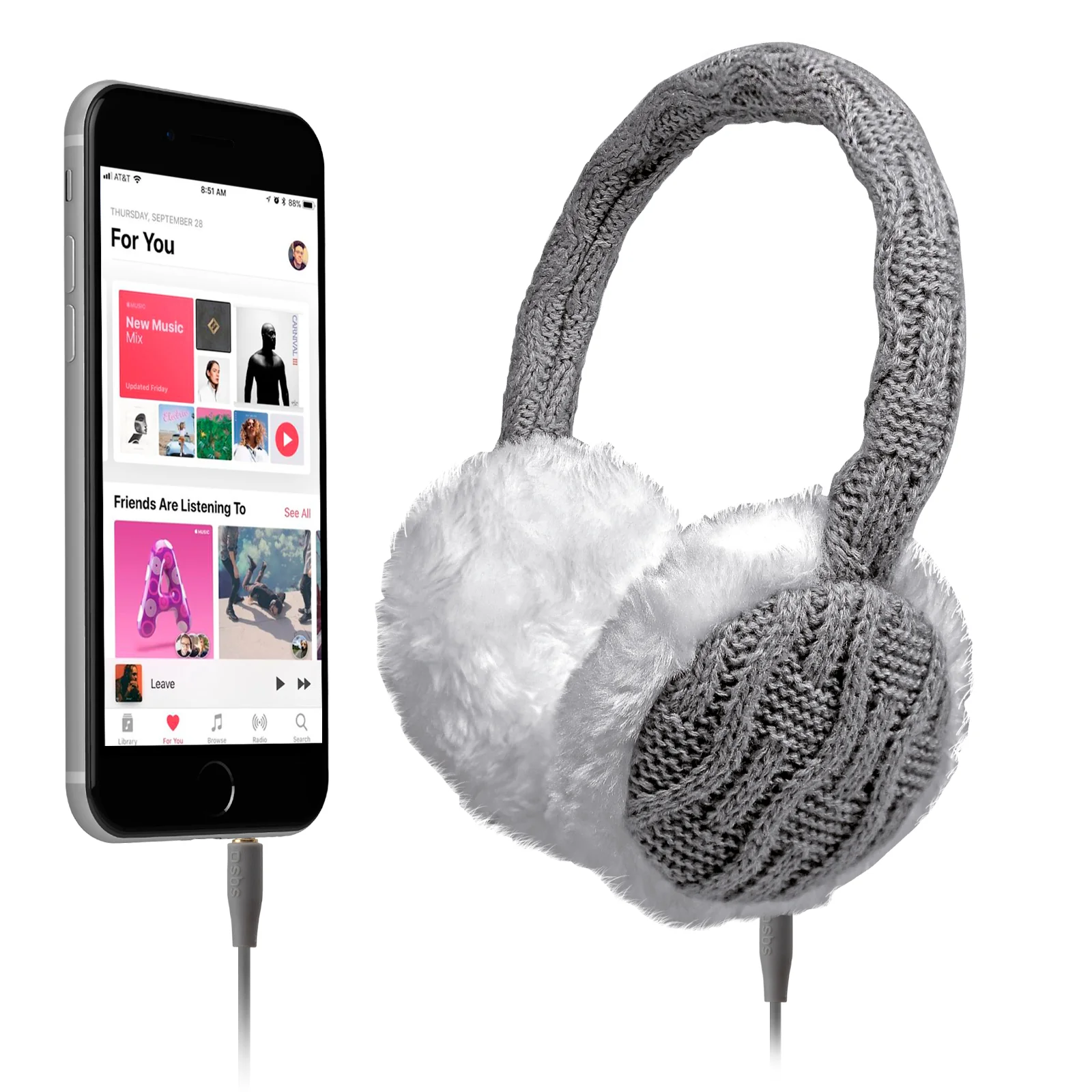 Cuffia stereo per l’inverno Wool - Image 2