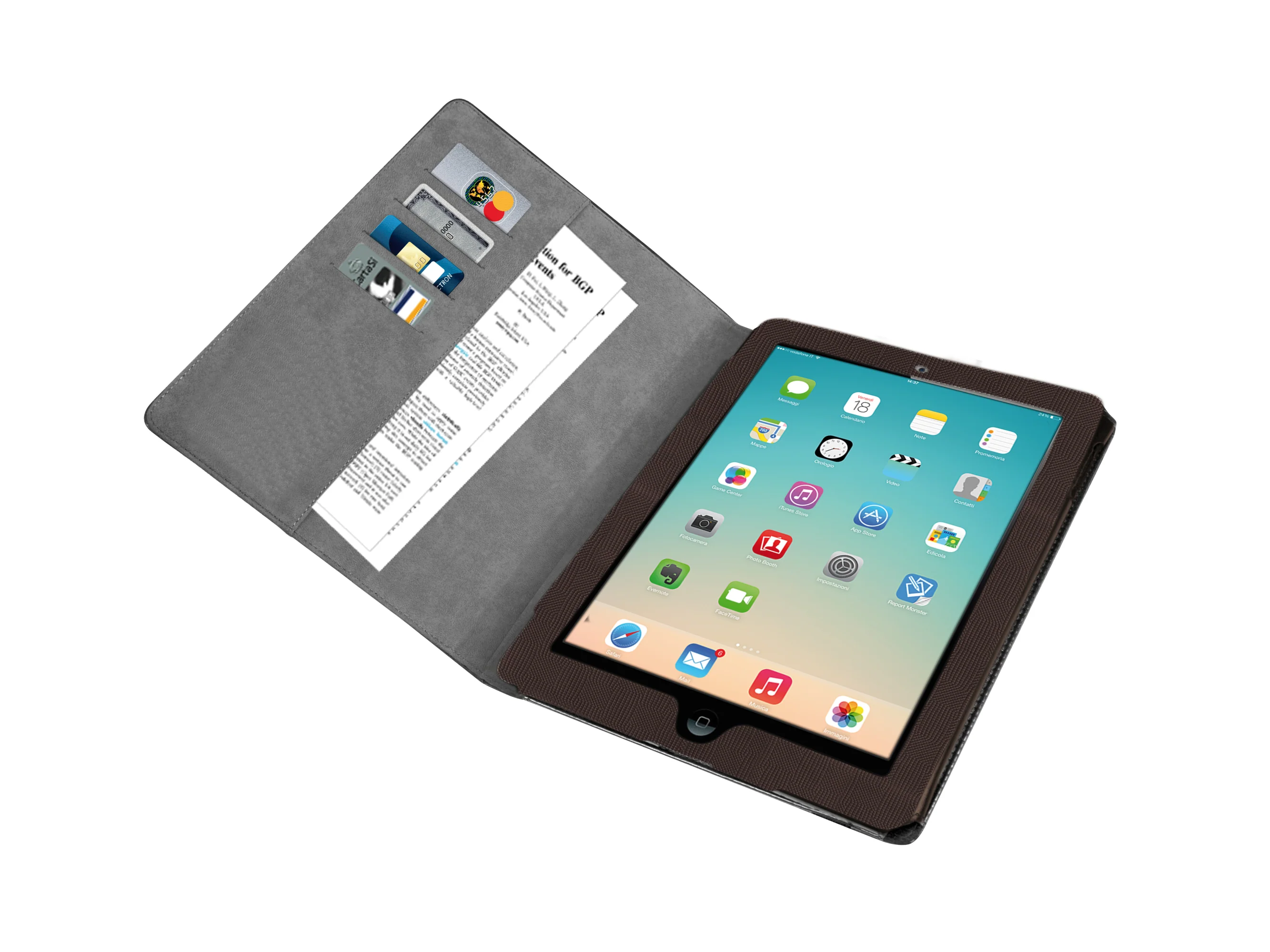 Custodia a libro Bookstyle per iPad Air, iPad Air 2, iPad 9.7 2017 - Image 3