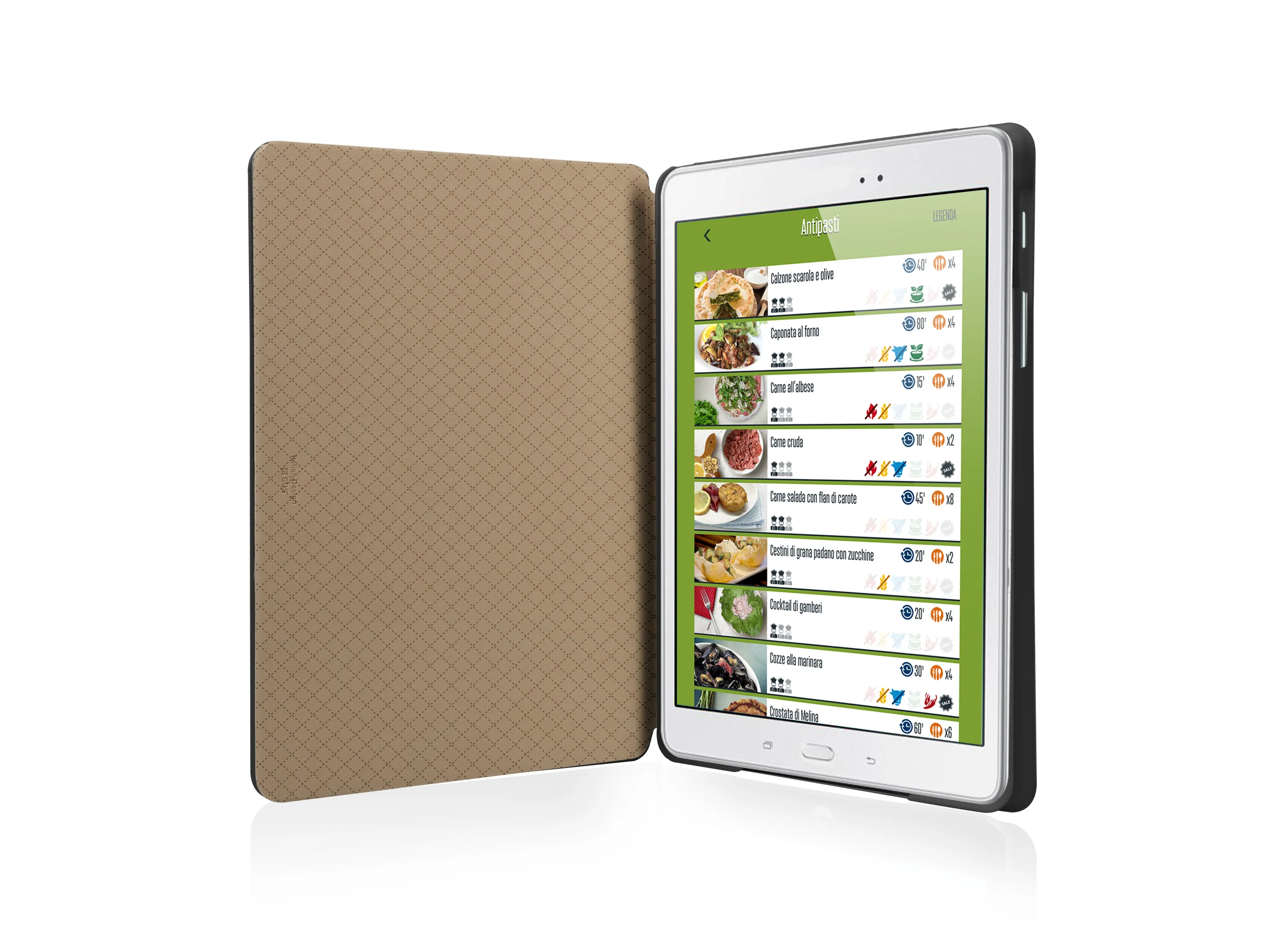 Custodia a libro con funzione stand per Samsung Galaxy Tab A 7" - Image 2