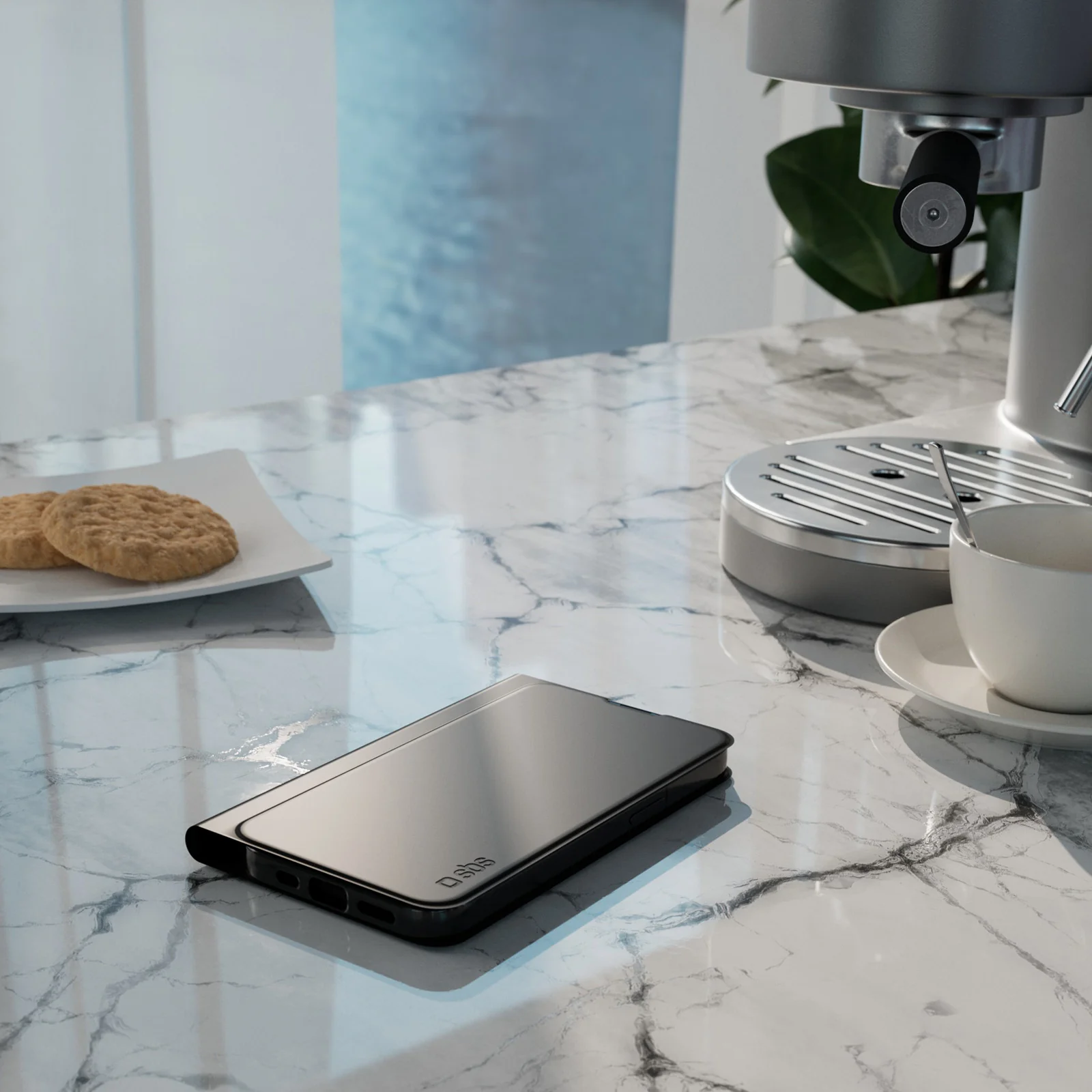 Custodia a libro con supporto stand e superficie soft touch per iPhone 17e/16e - Image 13