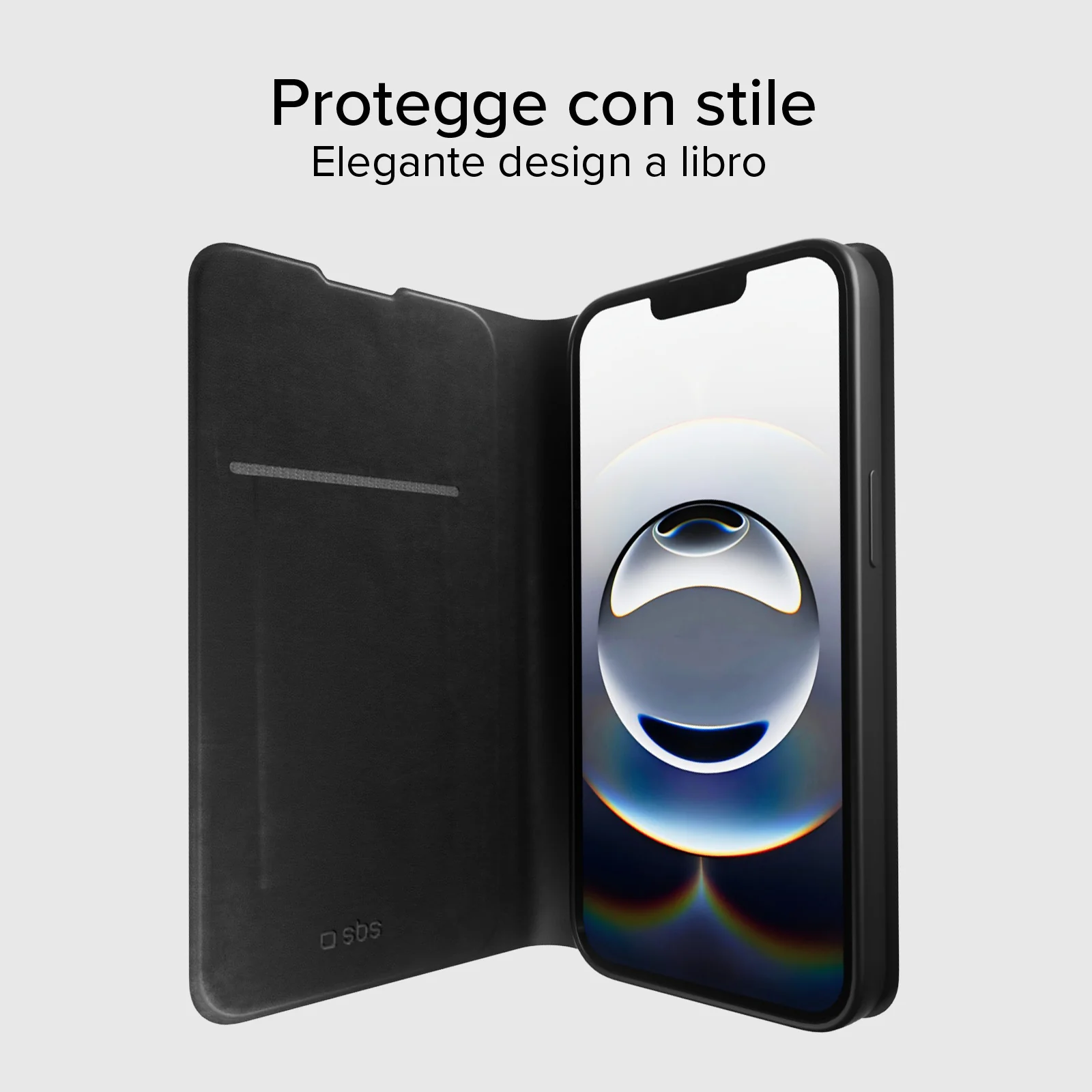 Custodia a libro con supporto stand e superficie soft touch per iPhone 17e/16e - Image 3