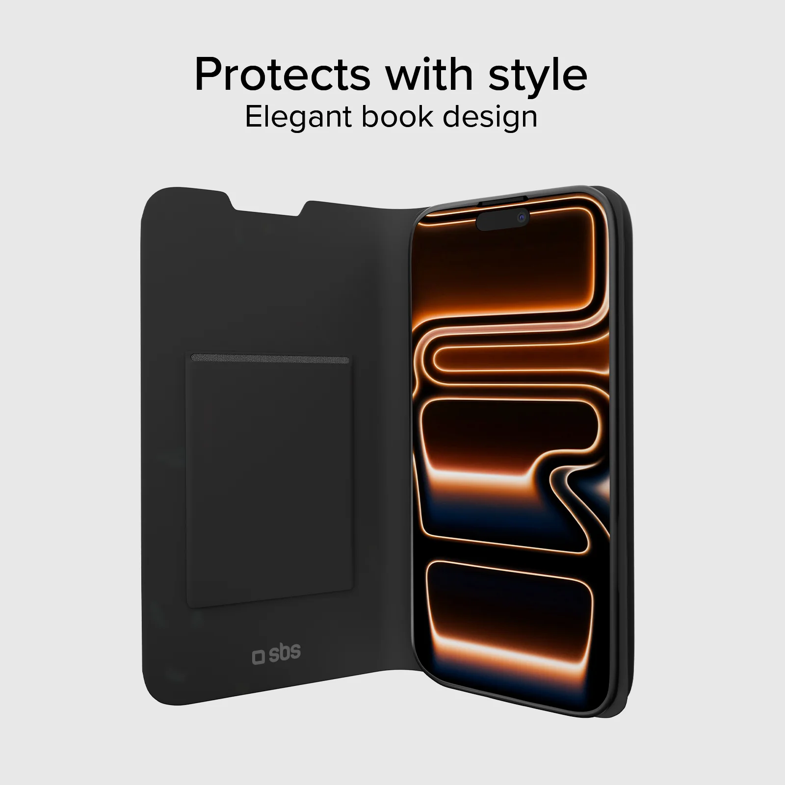 Custodia a libro con supporto stand per iPhone 17 Pro Max - Image 2
