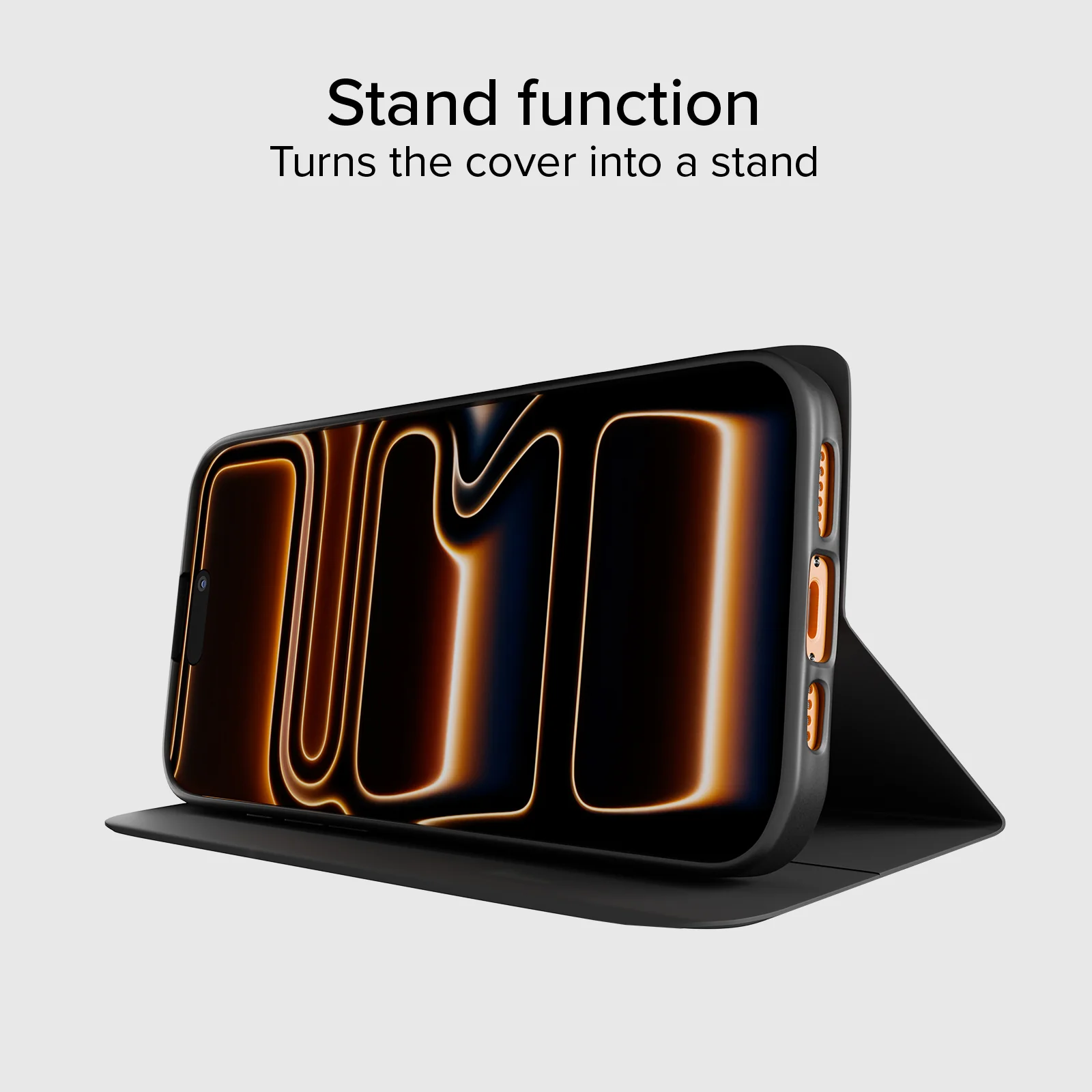 Custodia a libro con supporto stand per iPhone 17 Pro Max - Image 6